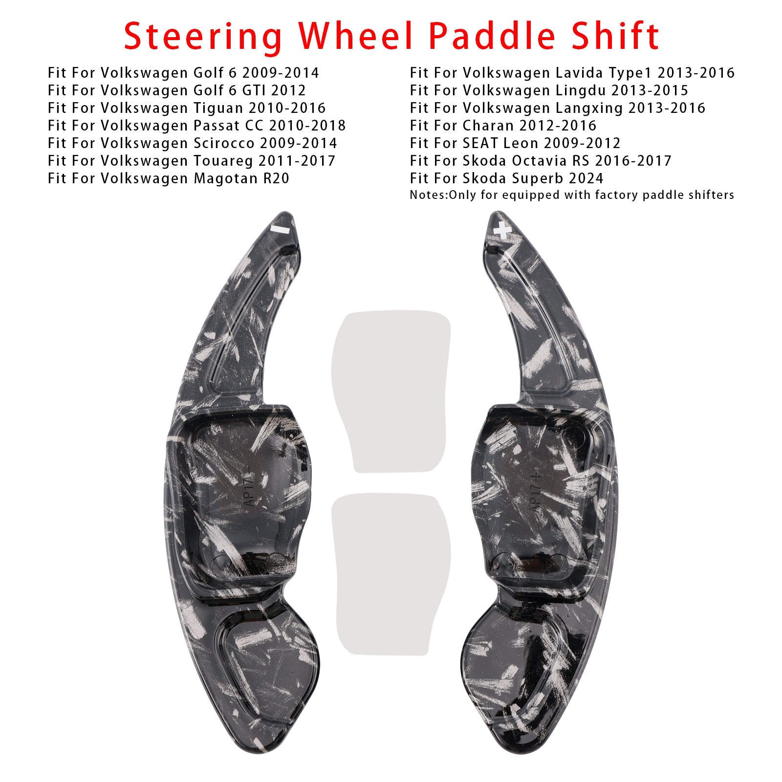 Steering Wheel Paddle Shifter Extension For SEAT VW Scirocco