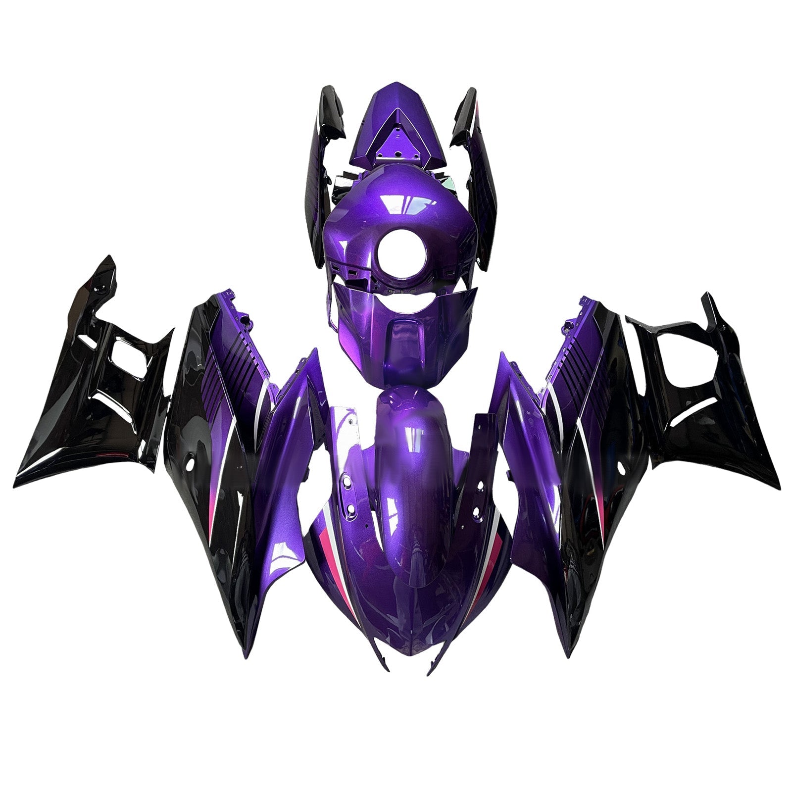 Injection Fairing Kit Bodywork Plastic ABS fit For Yamaha YZF-R3 R25 2019-2021