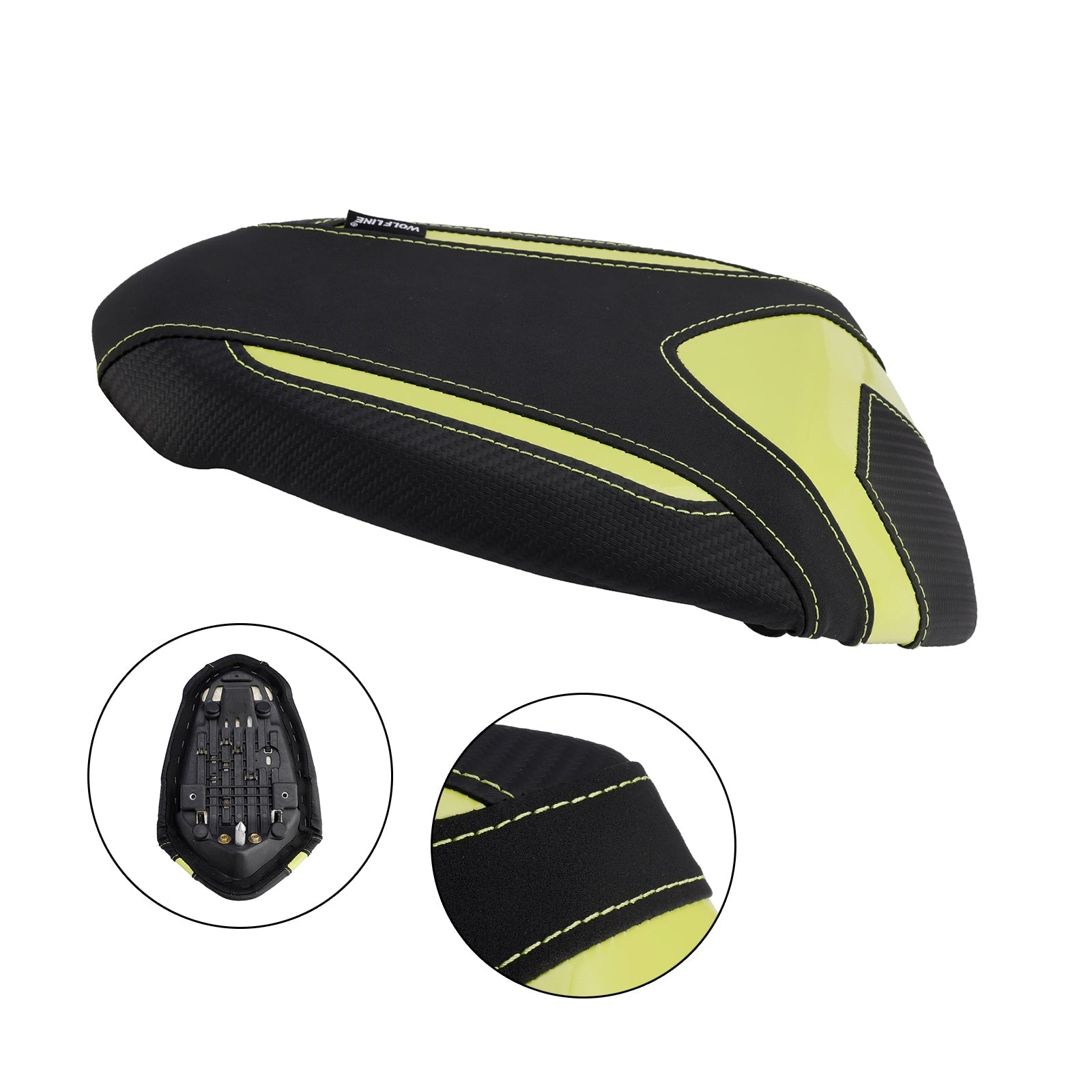 2019-2024 Triumph Street Triple 765 765S 765R Rear Seat Passenger Cushion Flat Pu