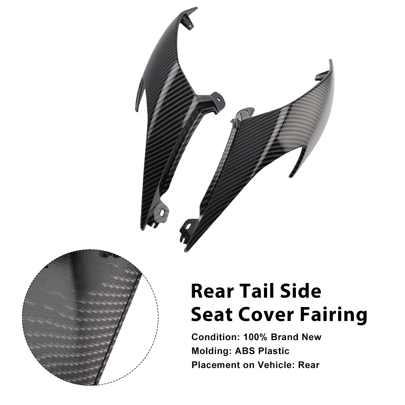 2020-2025 Street Triple 765 R RS Rear Tail Side Seat Cover Fairing