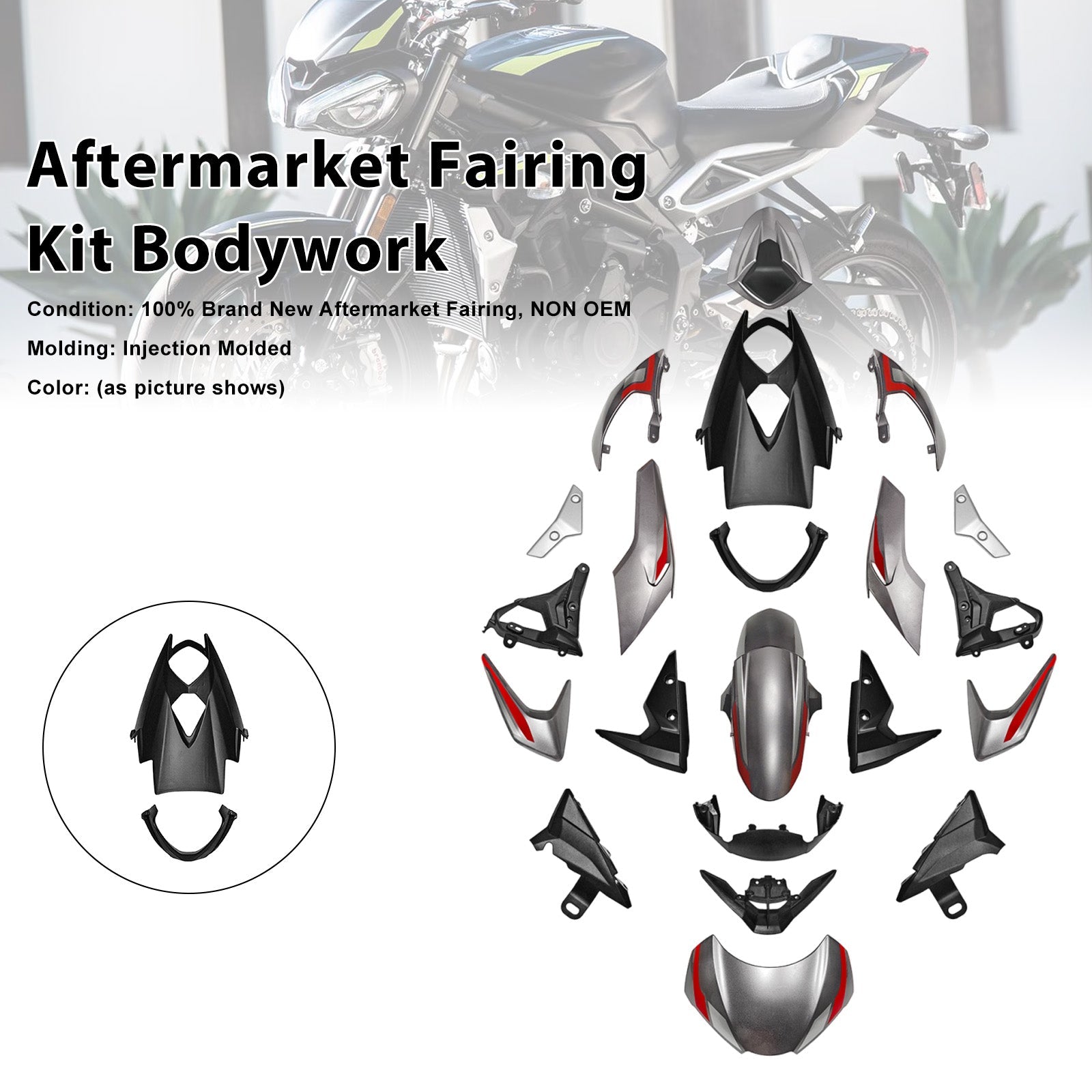 2020-2022 for Street Triple 765 R/RS Injection Bodywork Fairing Kit