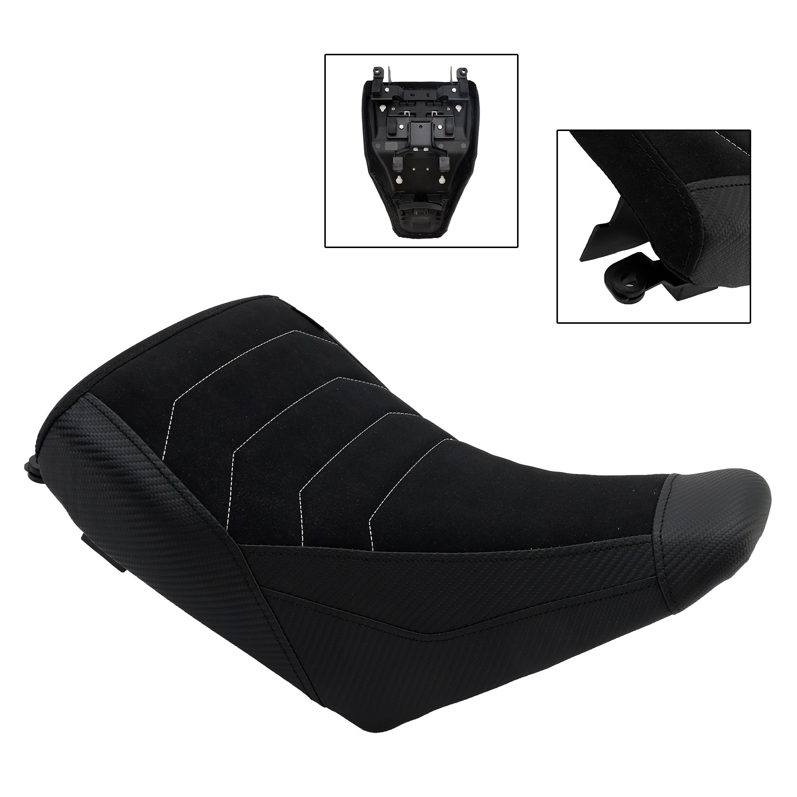 2023-2025 Suzuki V-Strom Dl1050 Front Driver Raider Seat Pillion Saddle Red Yellow