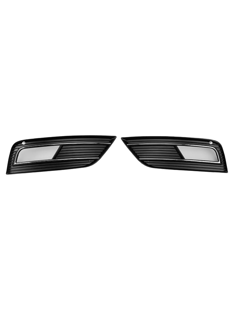 2013-2015 Audi A4 B8.5 S4 Style Fog Light Cover Grille Standard Bumper