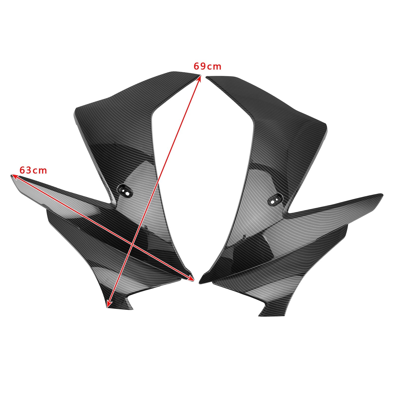 2024-2025 Daytona 660 Side Frame Cover Panel Fairing Cowl