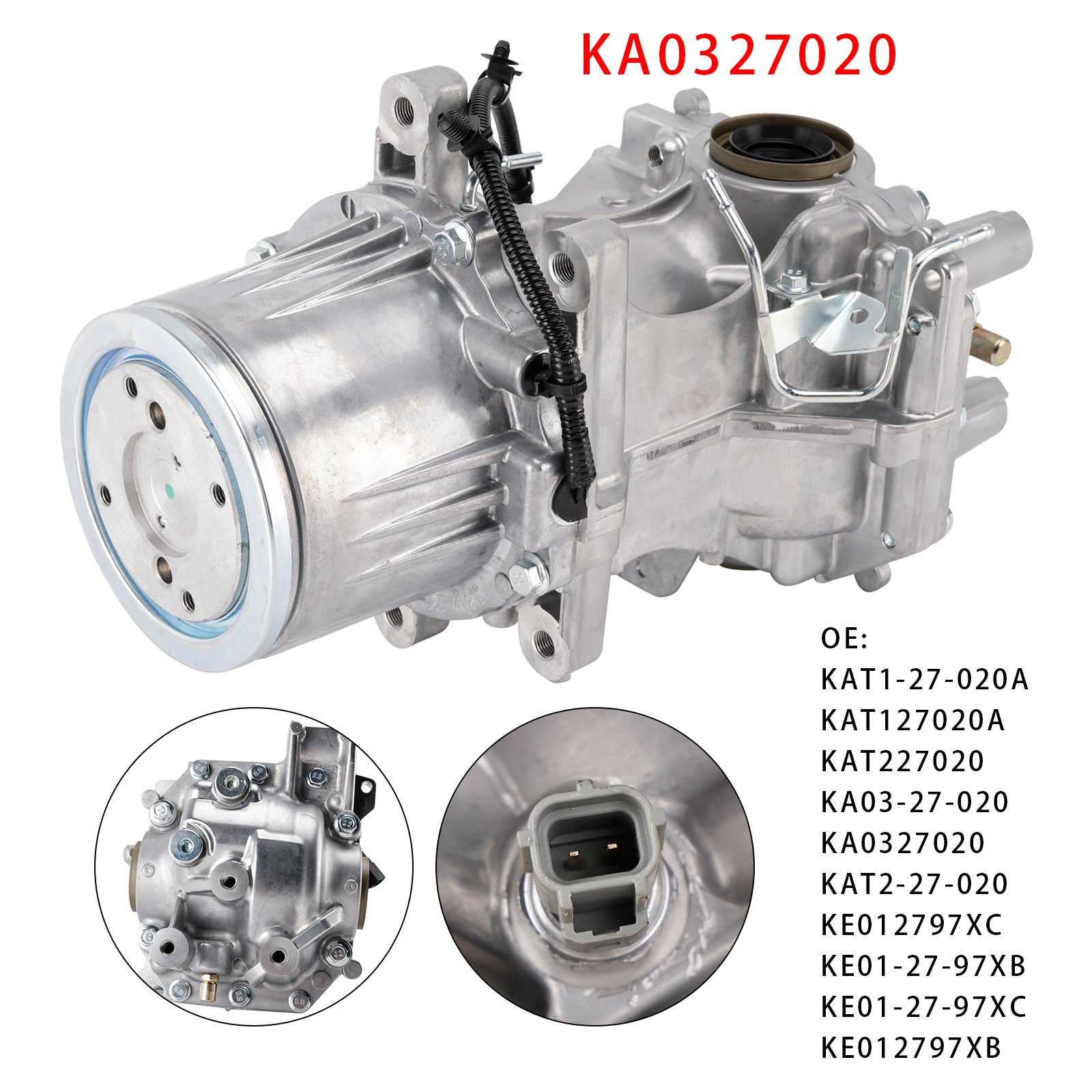 2018-2023 Mazda CX-9 (AWD) Rear Axle Differential Carrier Assembly KA0327020 KE012797XB