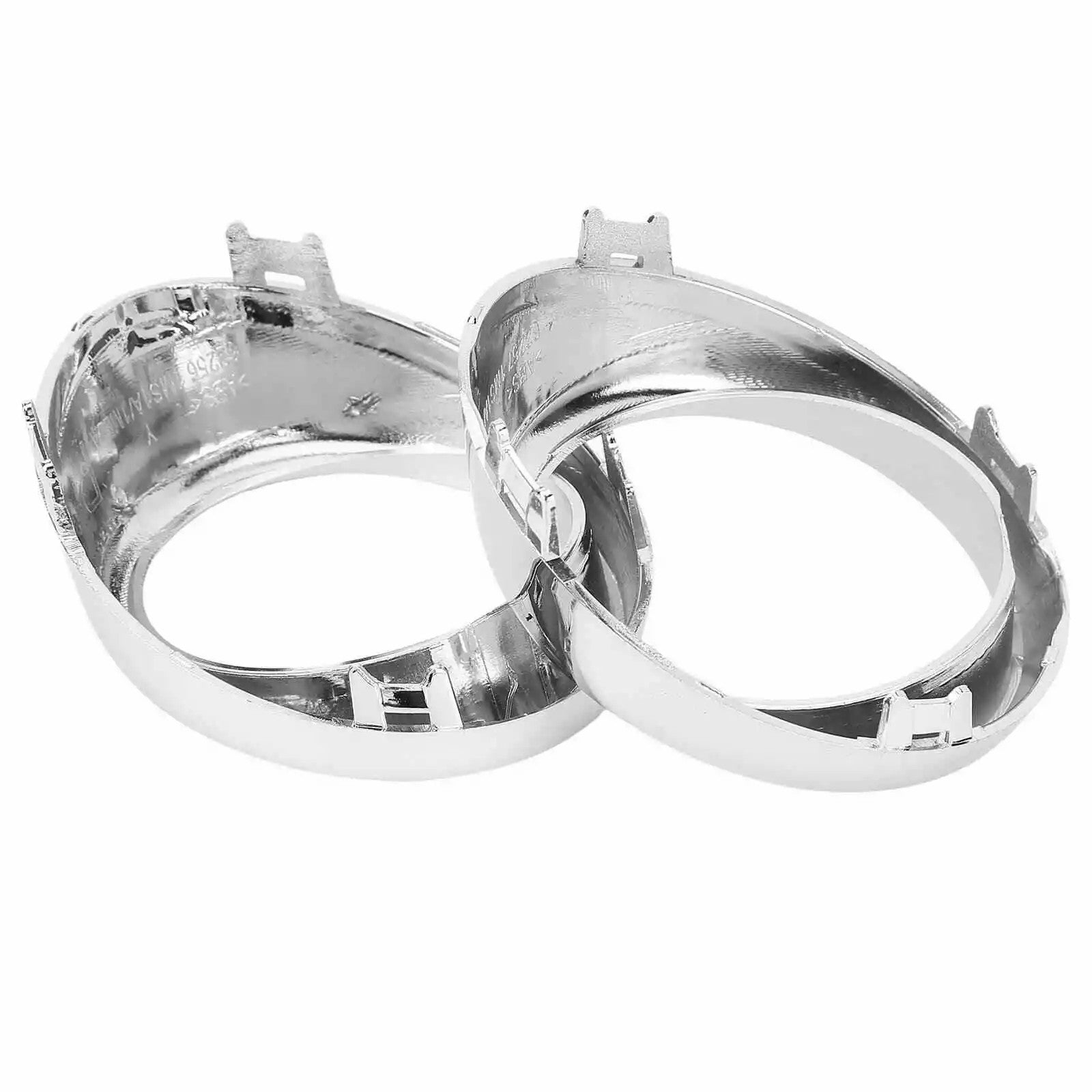 2Pcs Front Bumper Fog Light Bezel Trim LH & RH For Infiniti G25 G37 M56 M37