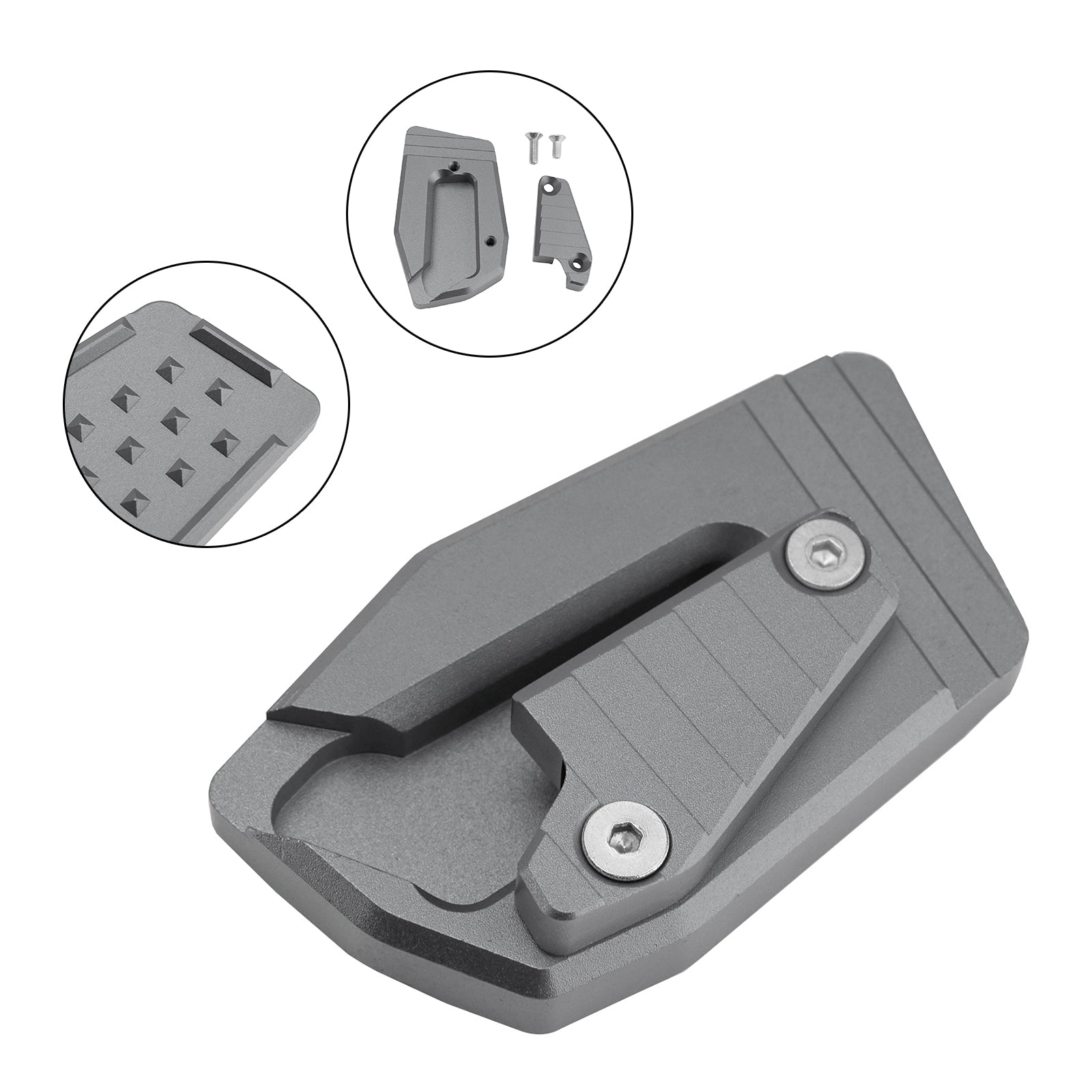 Kickstand Enlarge Plate Pad fit for BMW BMW K1600B K1600 Bagger K1600GA 2018-2025