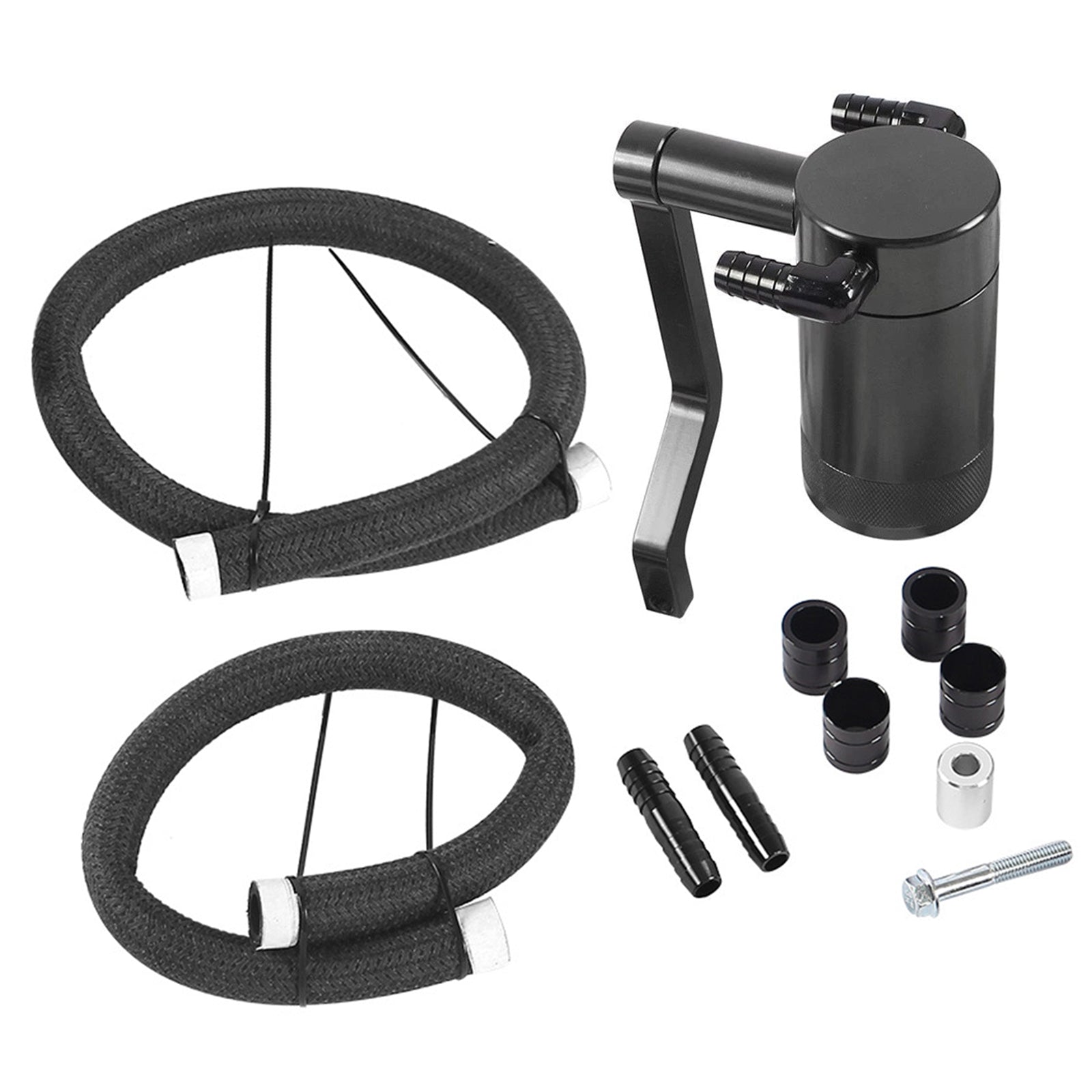 Catch Can Air Oil Separator Black For Dodge Charger Challenger 2011-2021