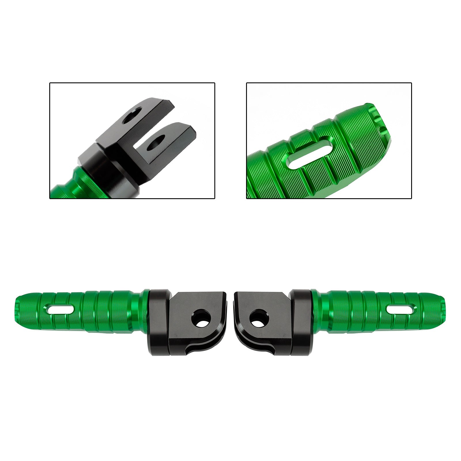 Front Footrests Foot Pegs fit for KAWASAKI ZX-4R ZX-4RR 24-25 NINJA 400 2018-2024