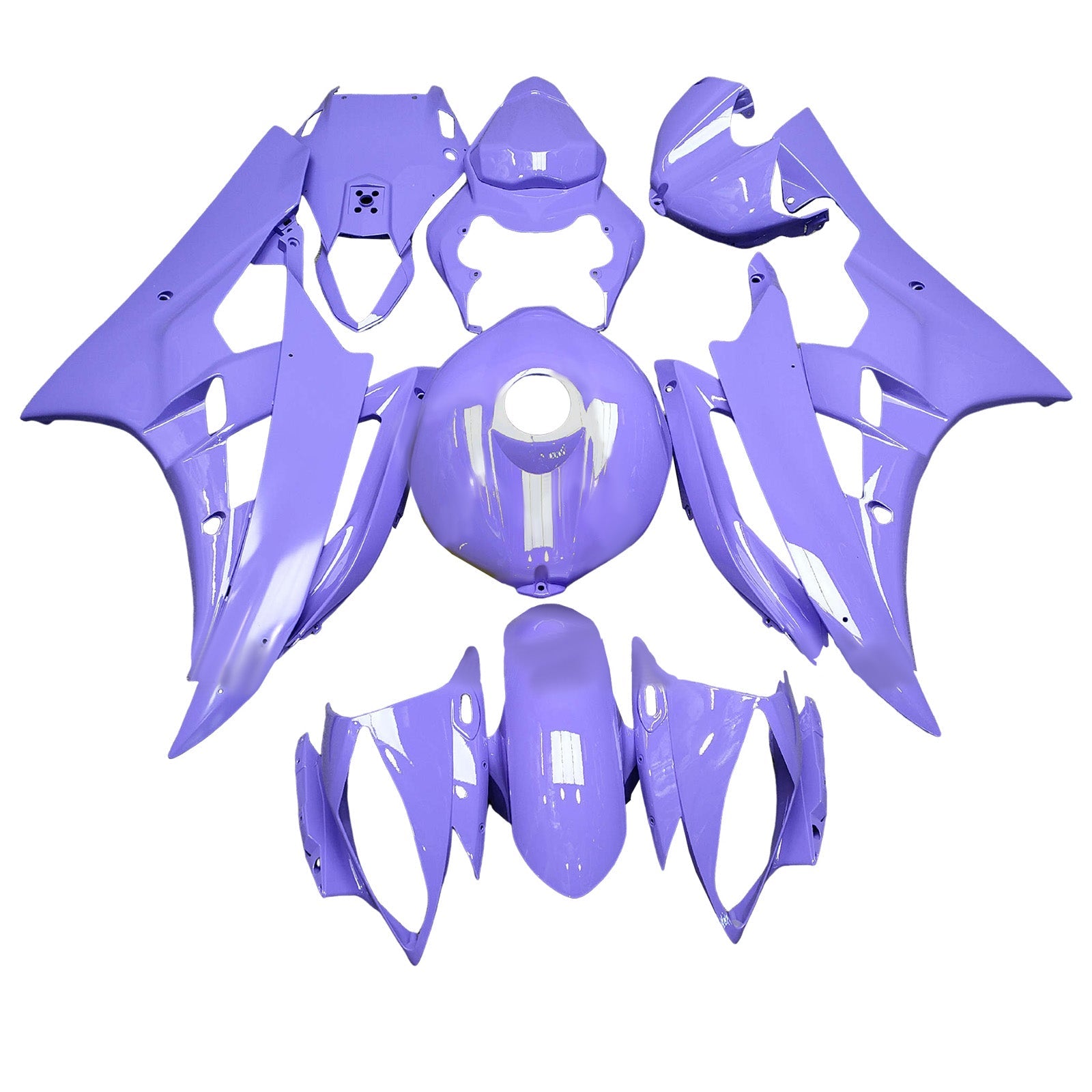 Injection Fairing Kit Bodywork Plastic ABS For Yamaha YZFR6 YZF-R6 2006-2007