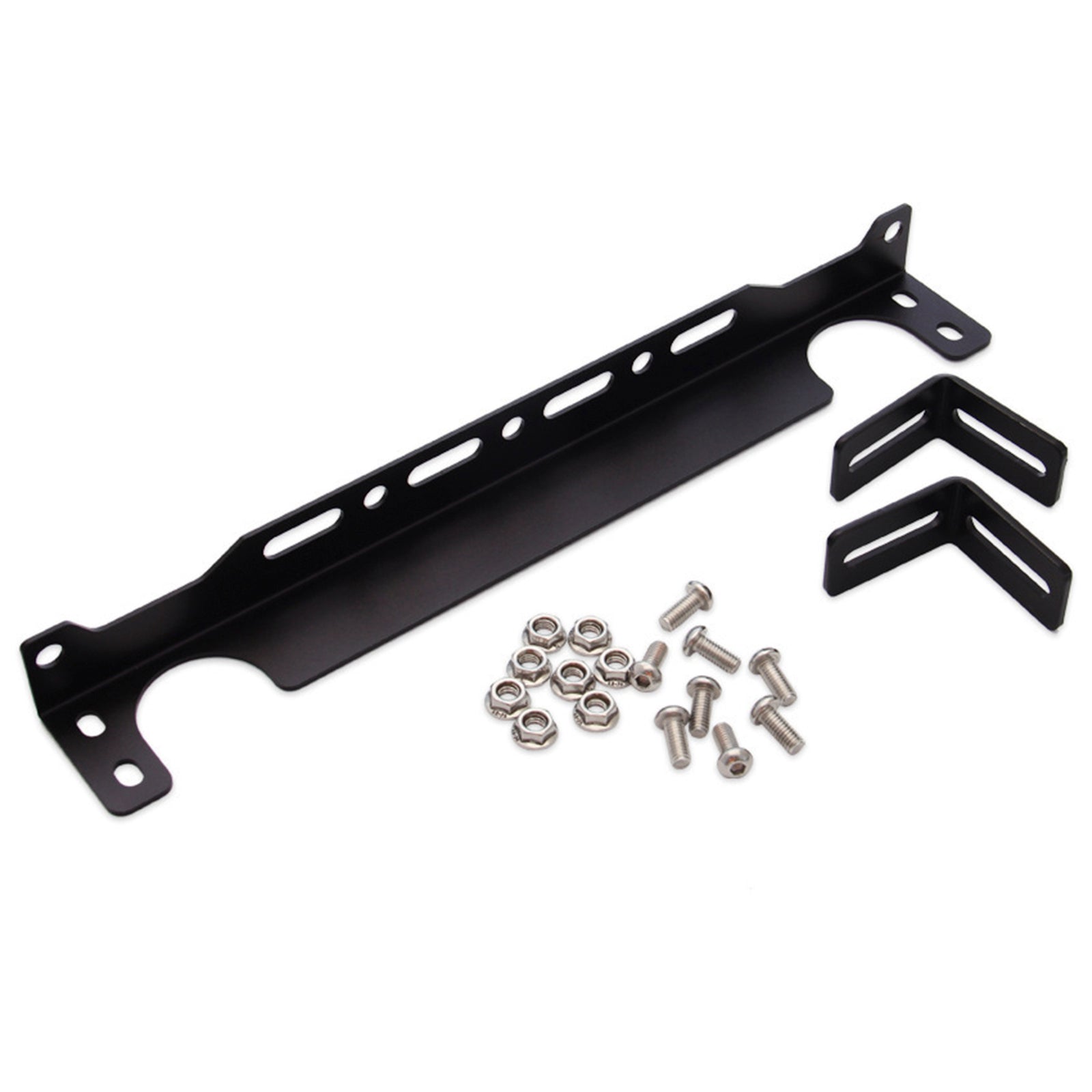 Oil Cooler Mounting Bracket Kit 340mm 13.4inch For Japanese-Style Oil Cooler