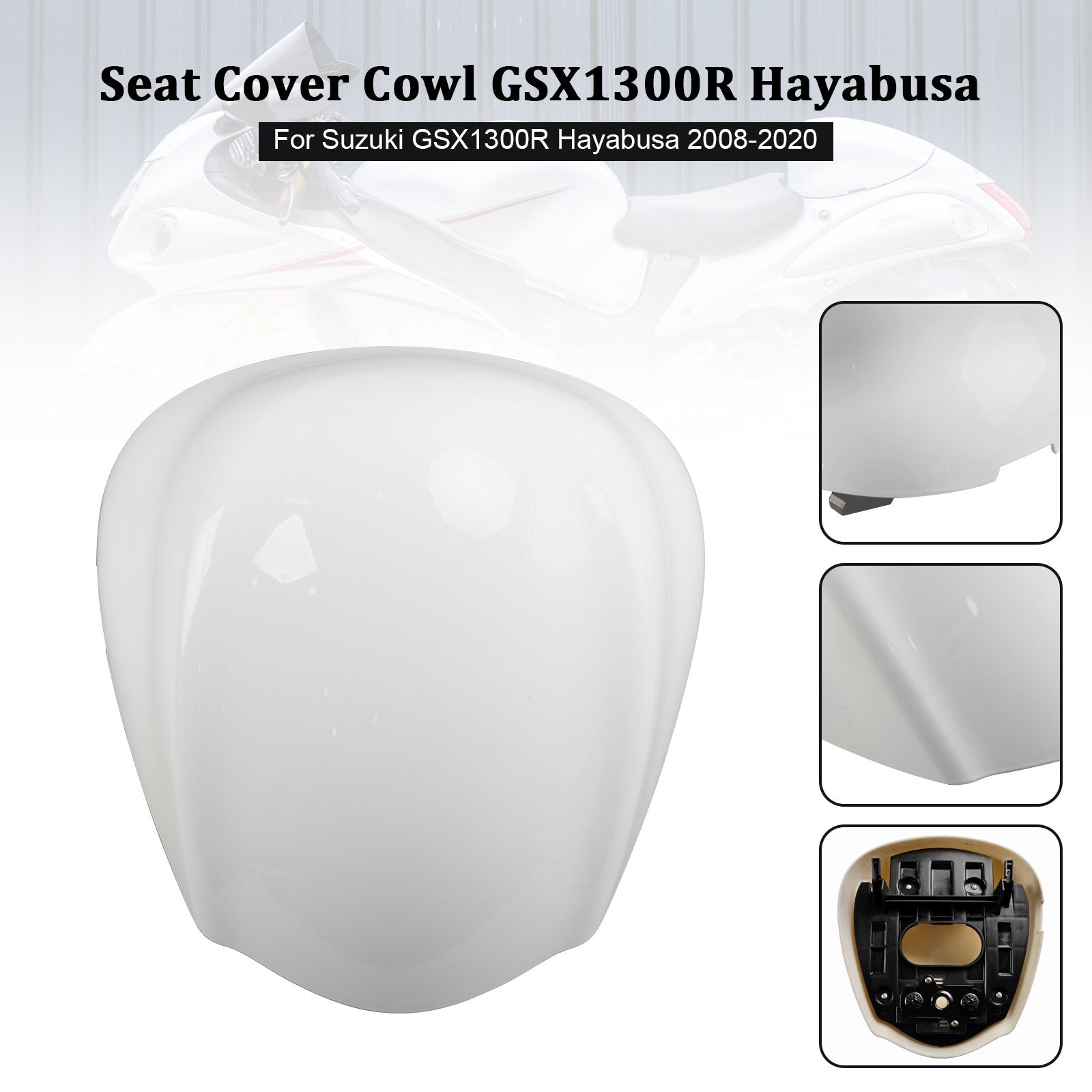 Rear Seat Fairing Cover For Suzuki GSX1300R GSX-R1300 Hayabusa 2008-2020
