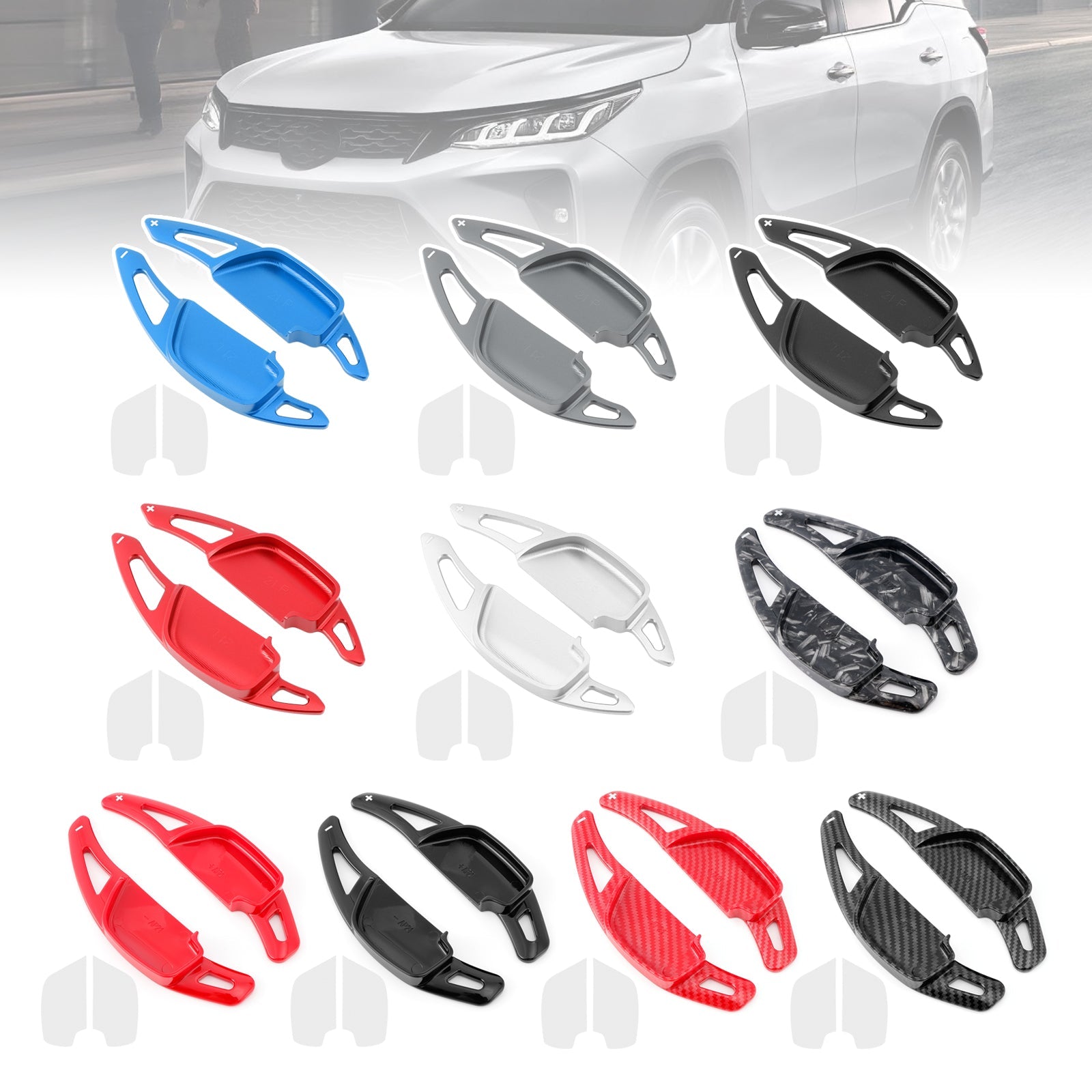 Steering Wheel Paddle Shifter For Toyota Hilux Fortuner