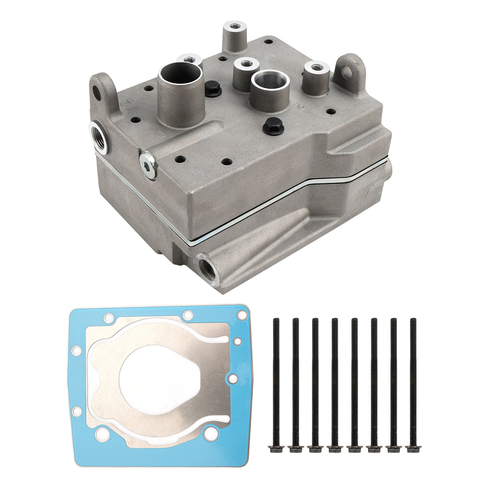 For PACCAR MX11 Air Brake Compressor Cylinder Head 2121412 9122189202