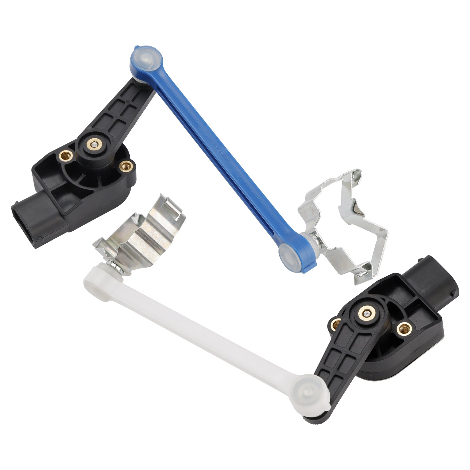 Pair Front Height Level Sensor For Audi A6 C5 Allroad Quattro 2000-2005