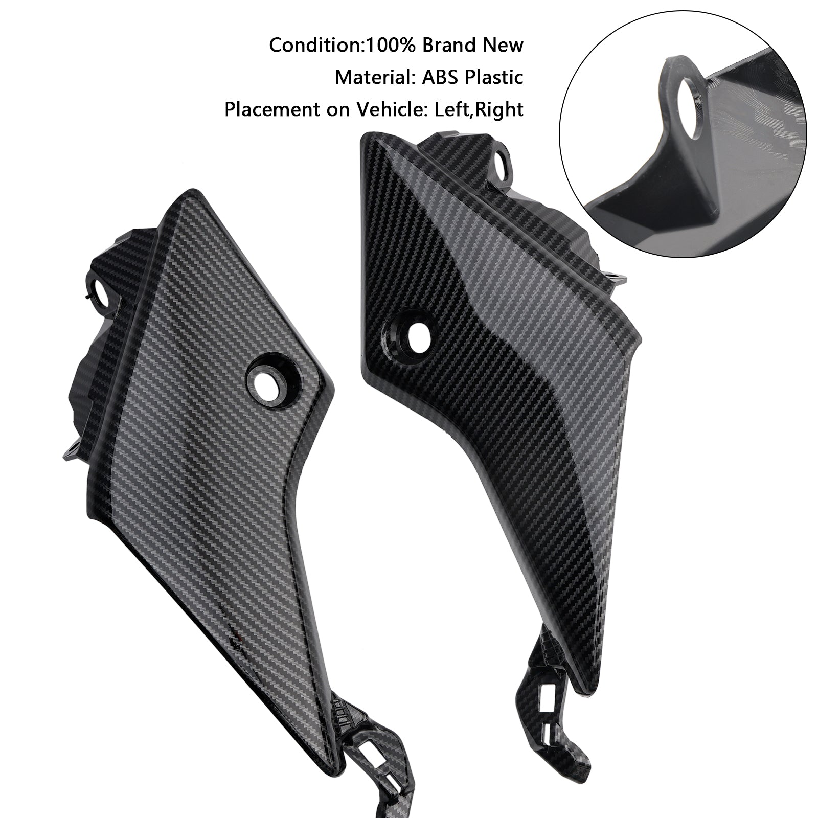 Side Seat Fairing Panel Cowl For Yamaha Tenere 700 2019-2024