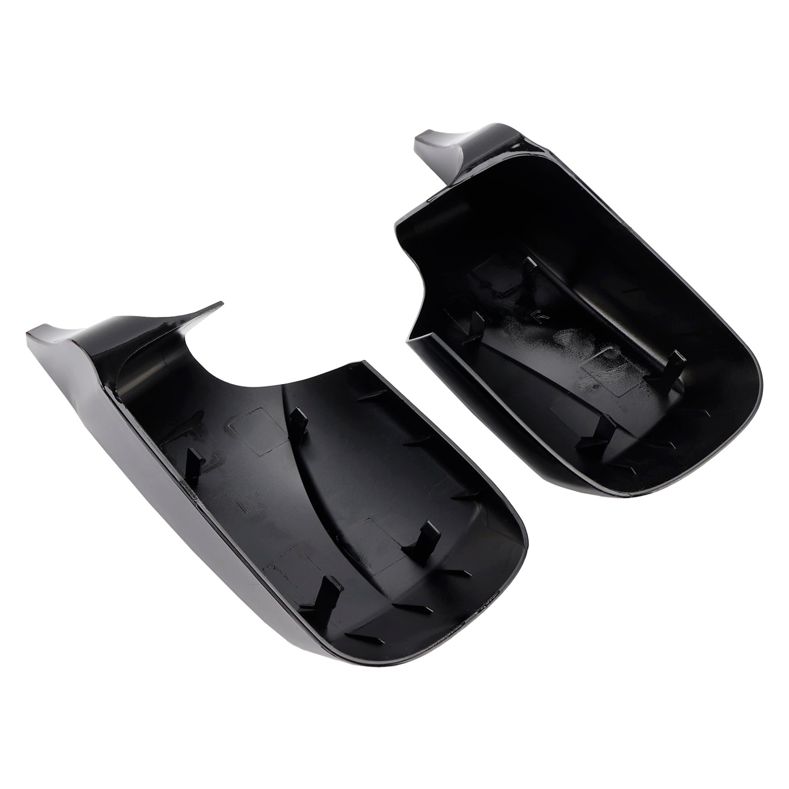 2PCS M Style Wing Car Side Mirror Cover Caps for BMW E46 Sedan E39 4DR 1998-2005