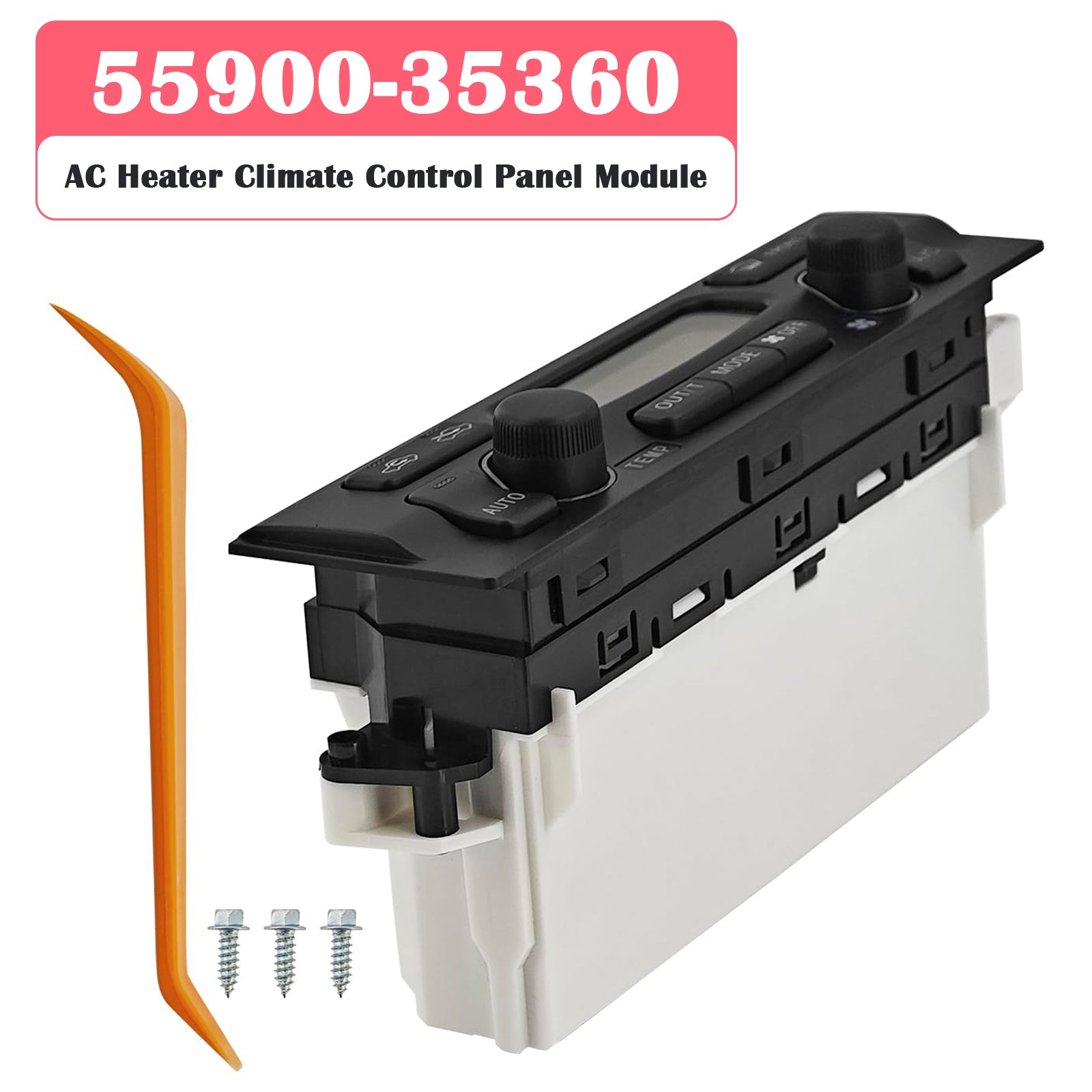 1999-2002 Toyota 4Runner AC Heater Climate Control Panel Module 55900-35360