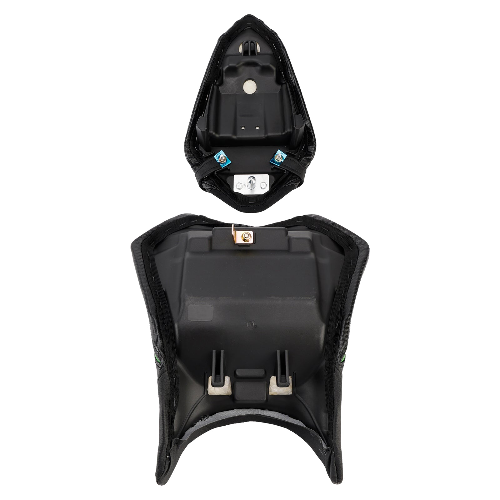 2024-2025 For Kawasaki Ninja 500 Z500 Front&Rear Raider Passenger Cushion Kit Black2