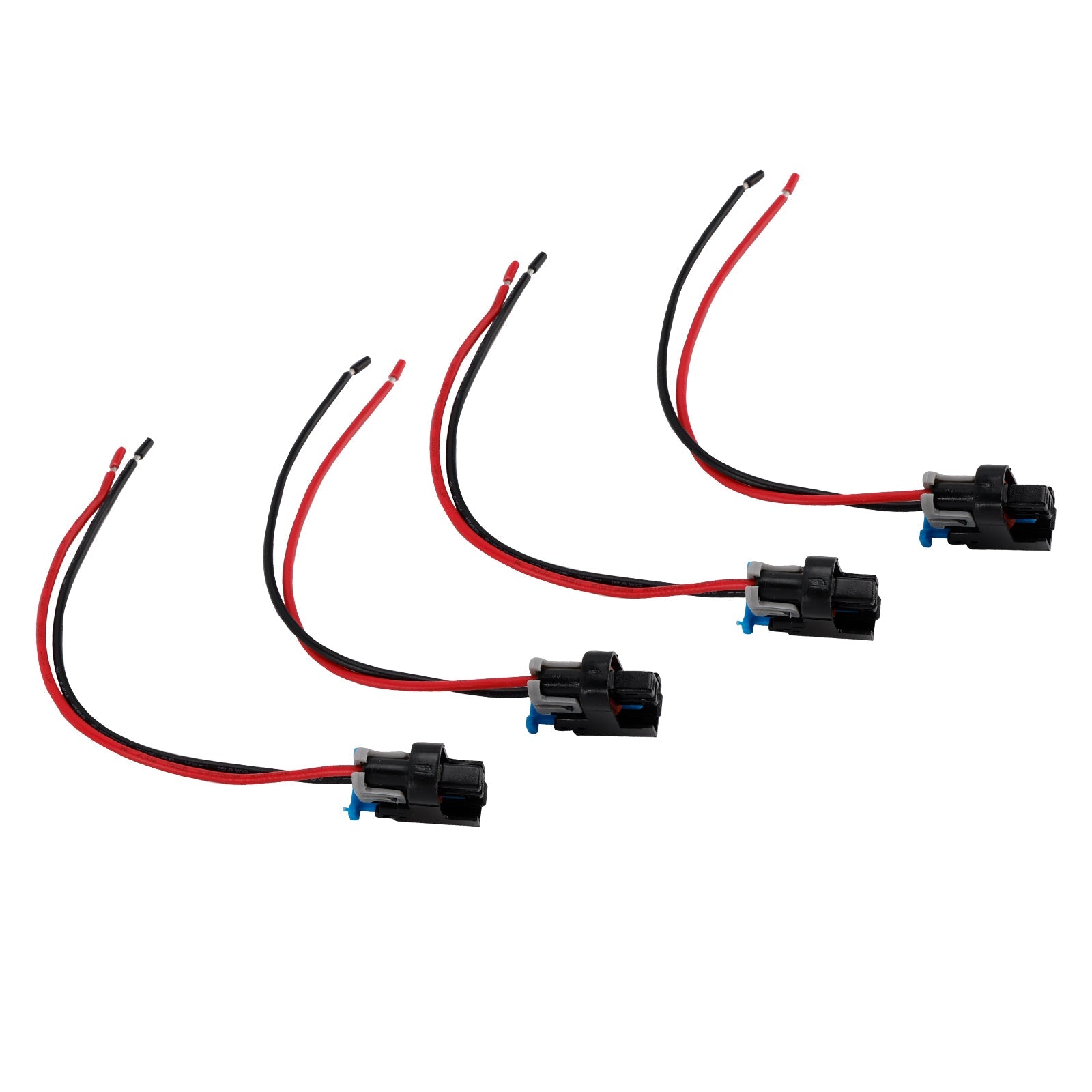 4PCS Fuel Injector Connector Plug Clip Pigtail Quick Disconnect Fit Buick