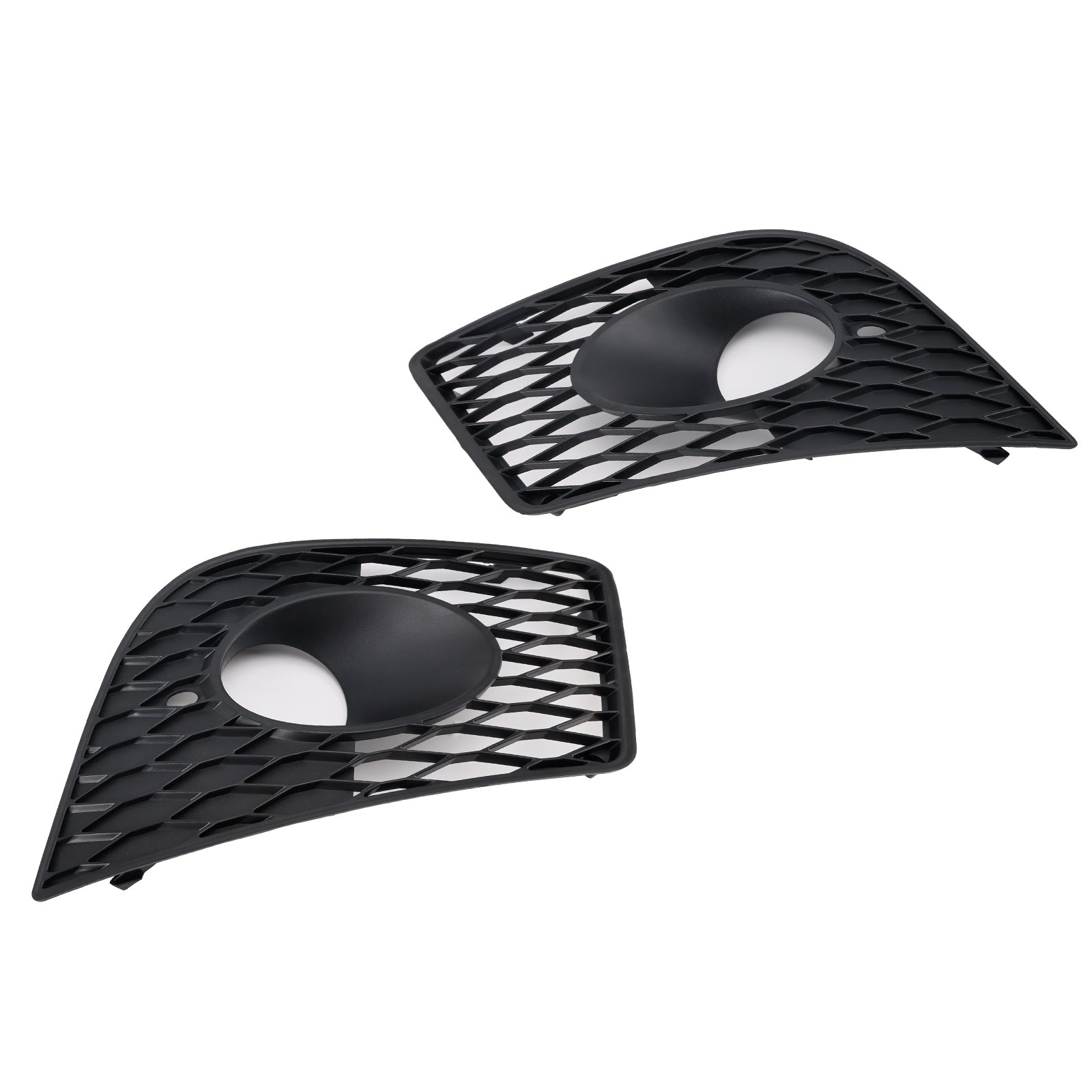 2PCS Front Bumper Fog Light Cover Grille Grill Fit Seat Leon Cupra 2005-2012