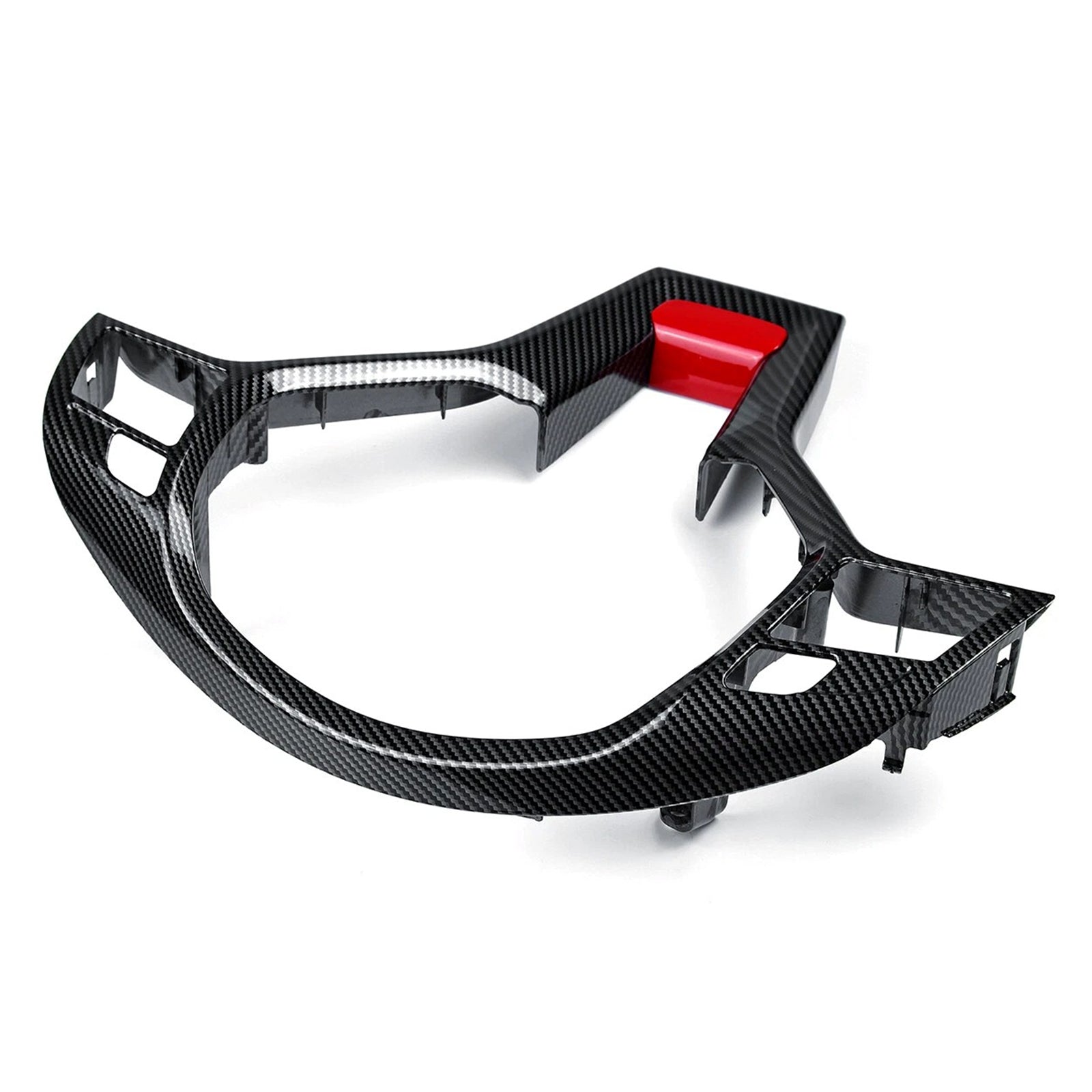 Steering Wheel Cover Carbon Look For Mercedes Benz C-Class W204 C63 AMG