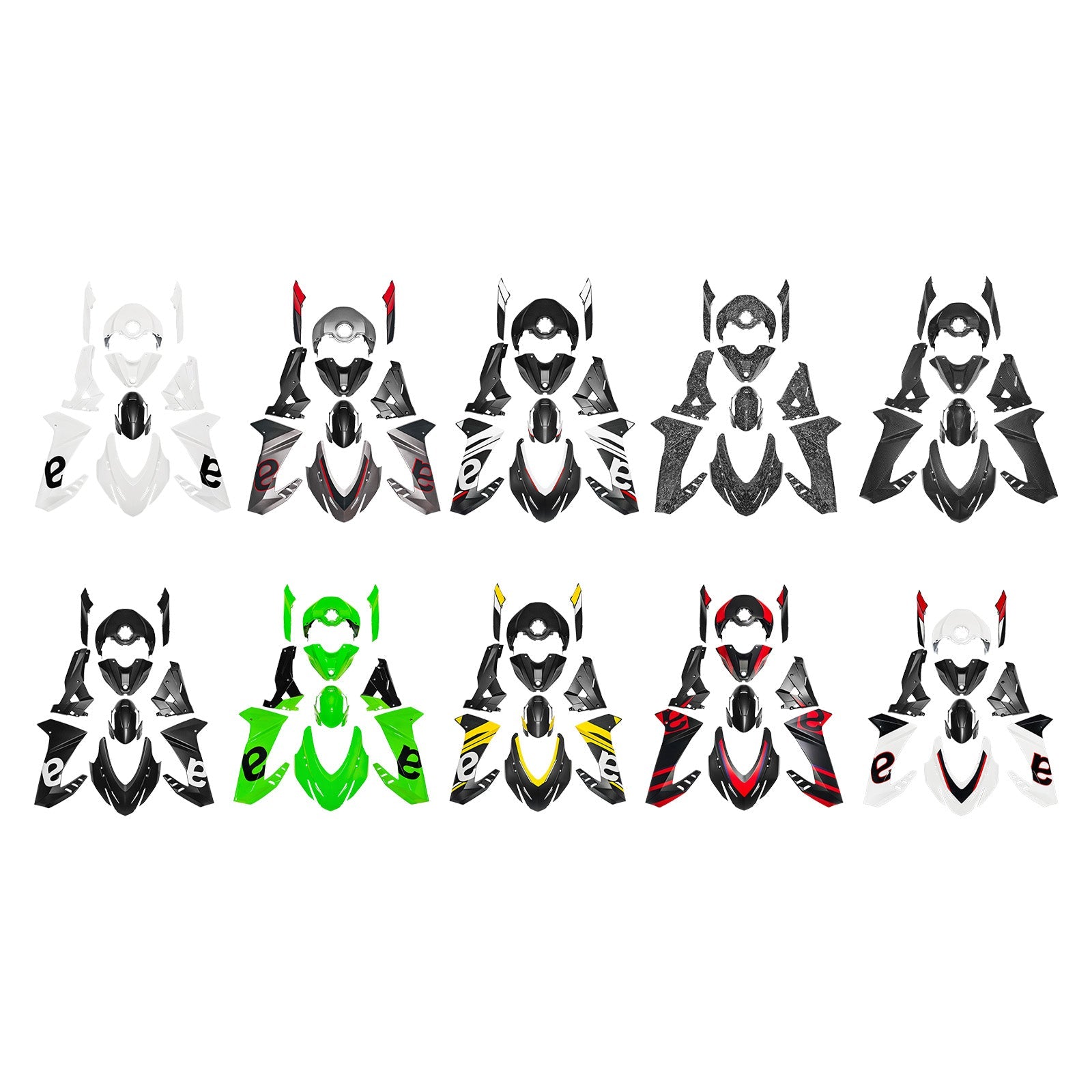 Injection ABS Plastic Bodywork Fairing Kit for Aprilia RS457 2024-2025