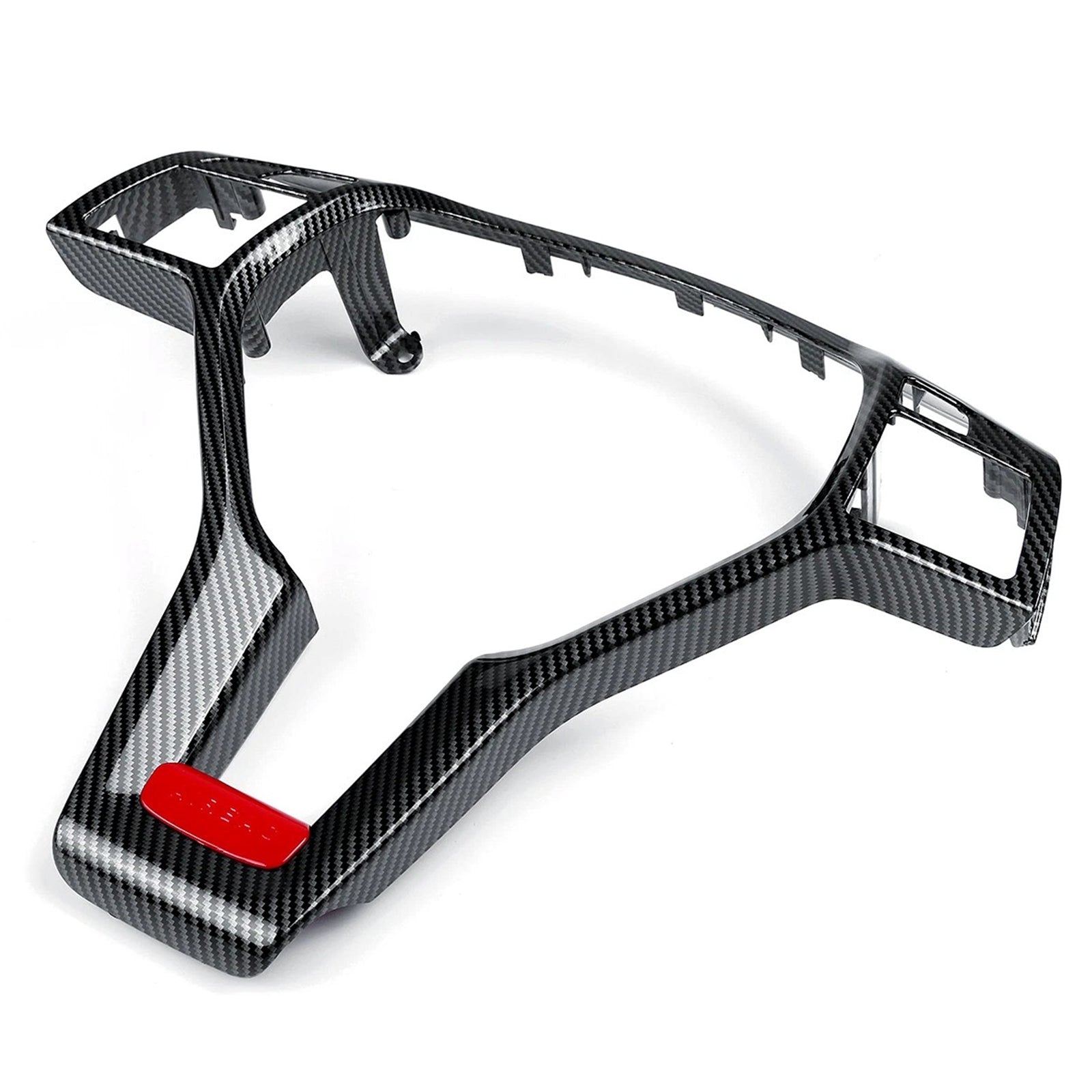 Steering Wheel Cover Carbon Look For Mercedes Benz C-Class W204 C63 AMG