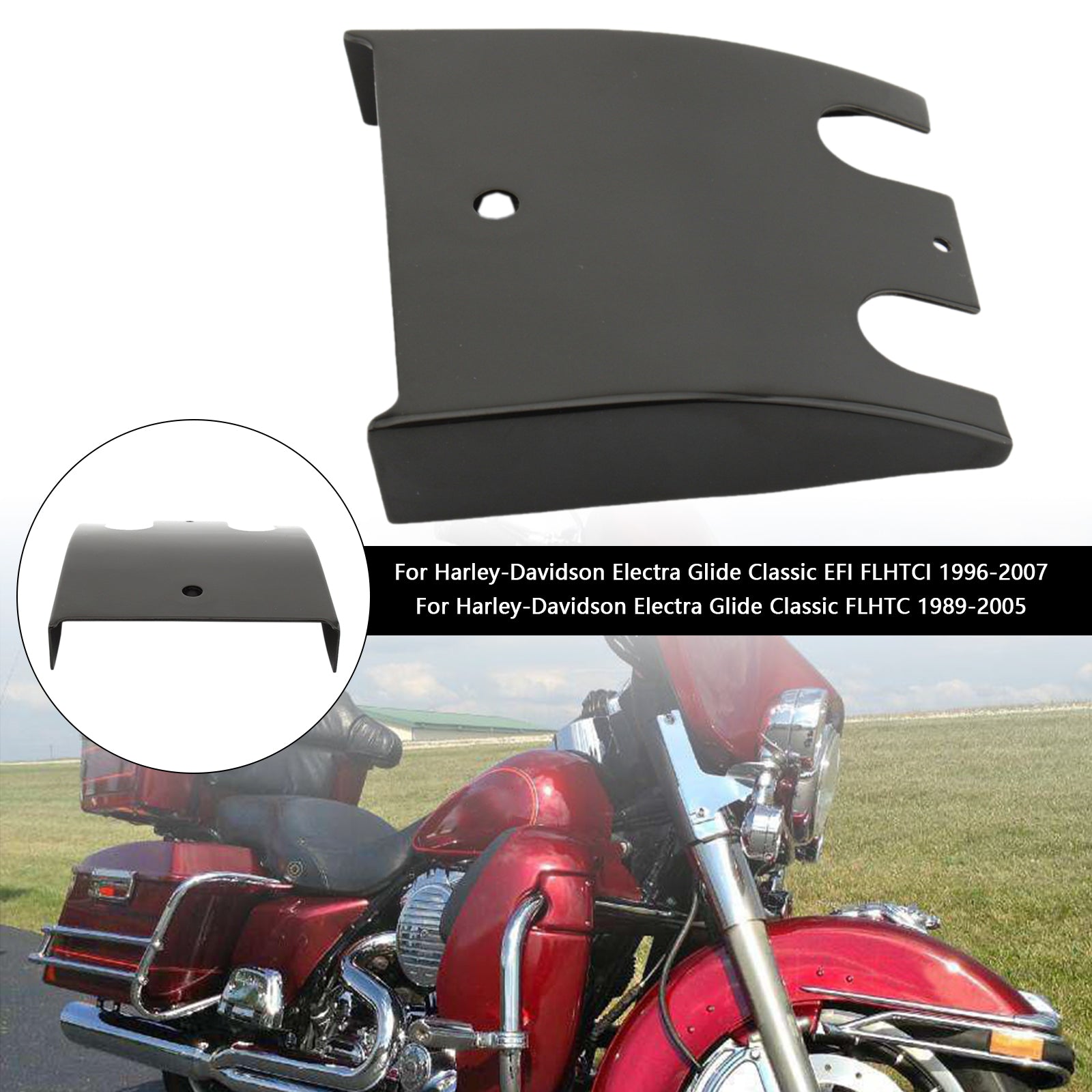 Lower Dash Extension Panel For Electra Glide Road Glide FLHT FLTC 89-07