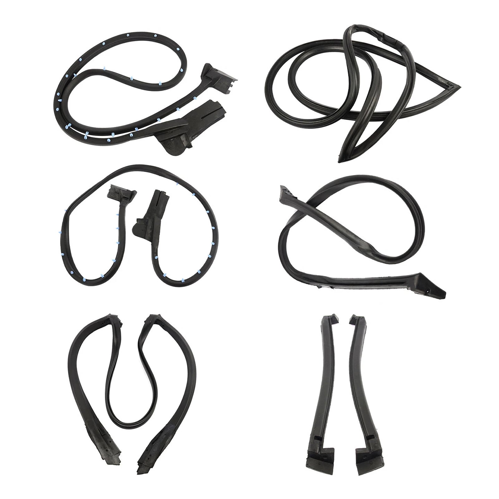 1984-1996 Chevrolet Corvette C4 Coupe Seal Weatherstrip Kit Waterproof 9096GGW