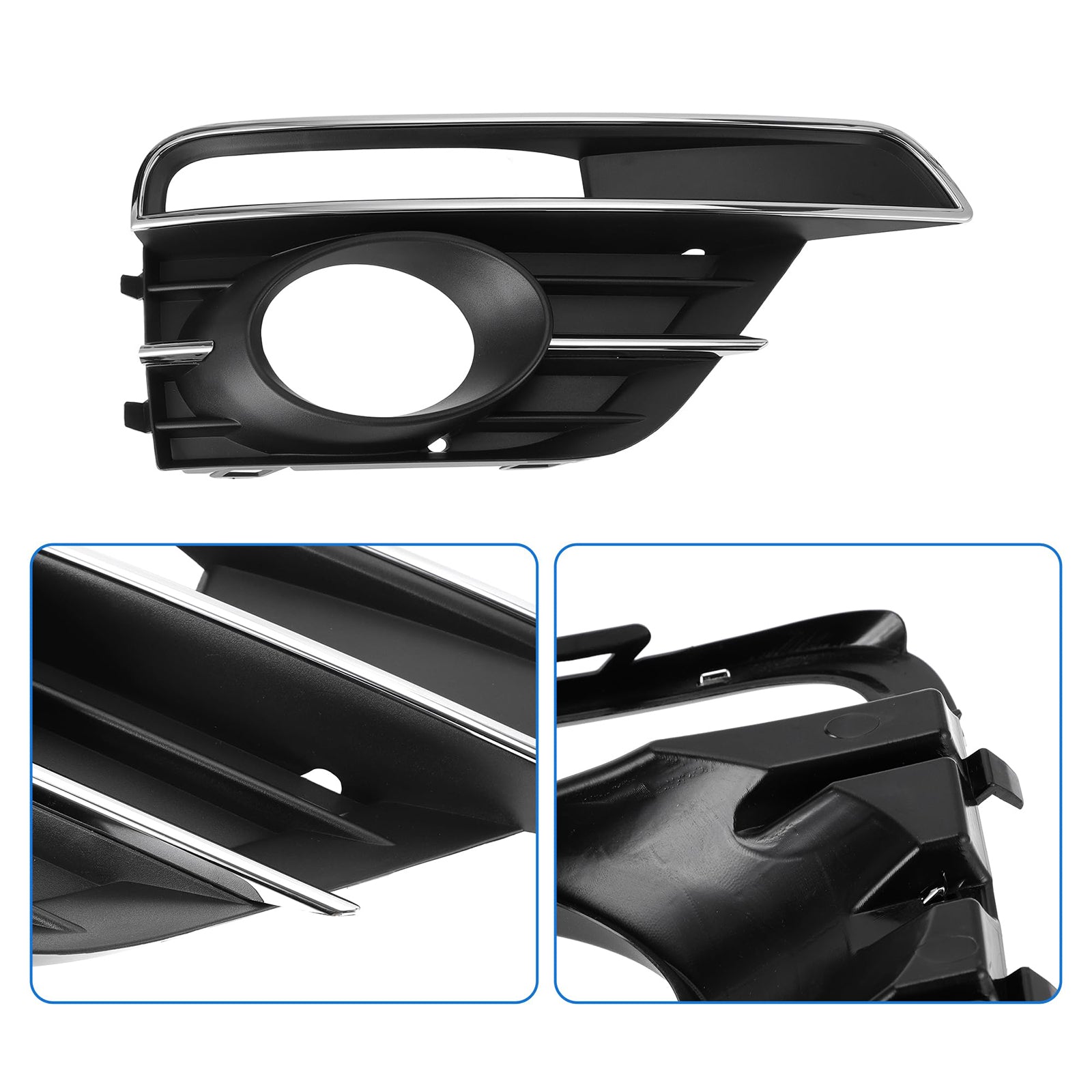 2016-2019 VW Beetle Car Right Side Fog Light Grille Cover 5C5854662J