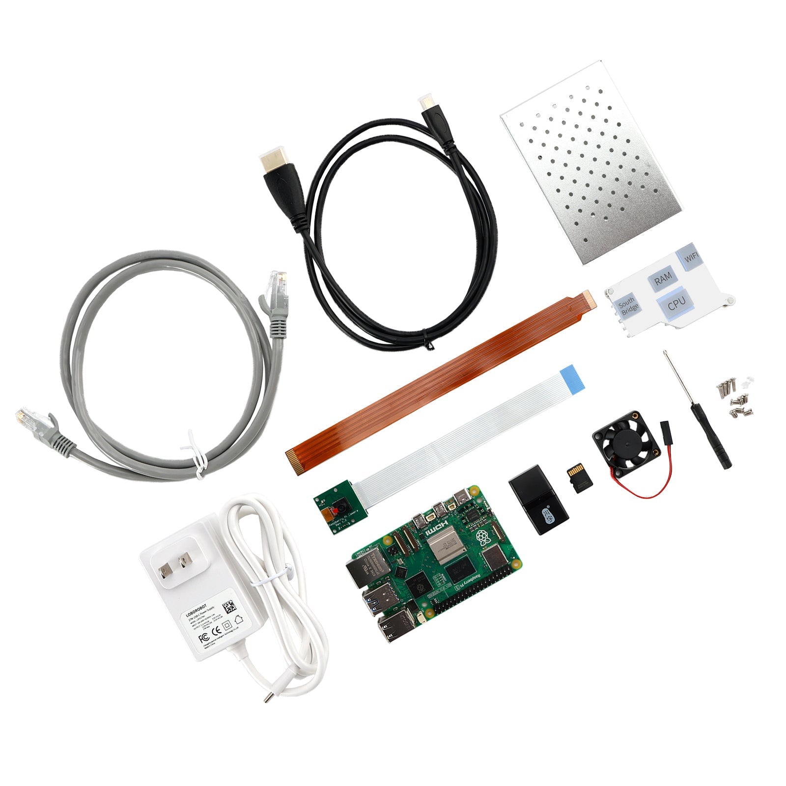 Raspberry Pi 5 8G Raspberry Pi 5 Development Board Camera Advanced Python Kits