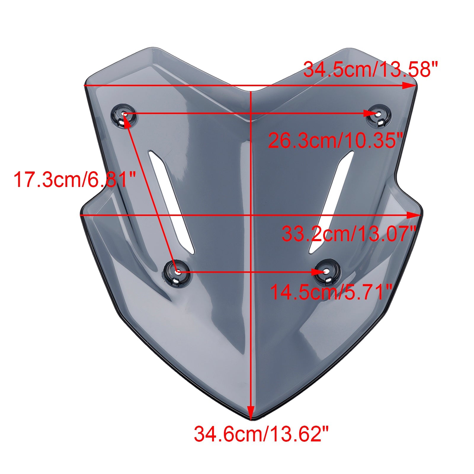 2025- KAWASAKI X-MAX 300 Windshield Windscreen