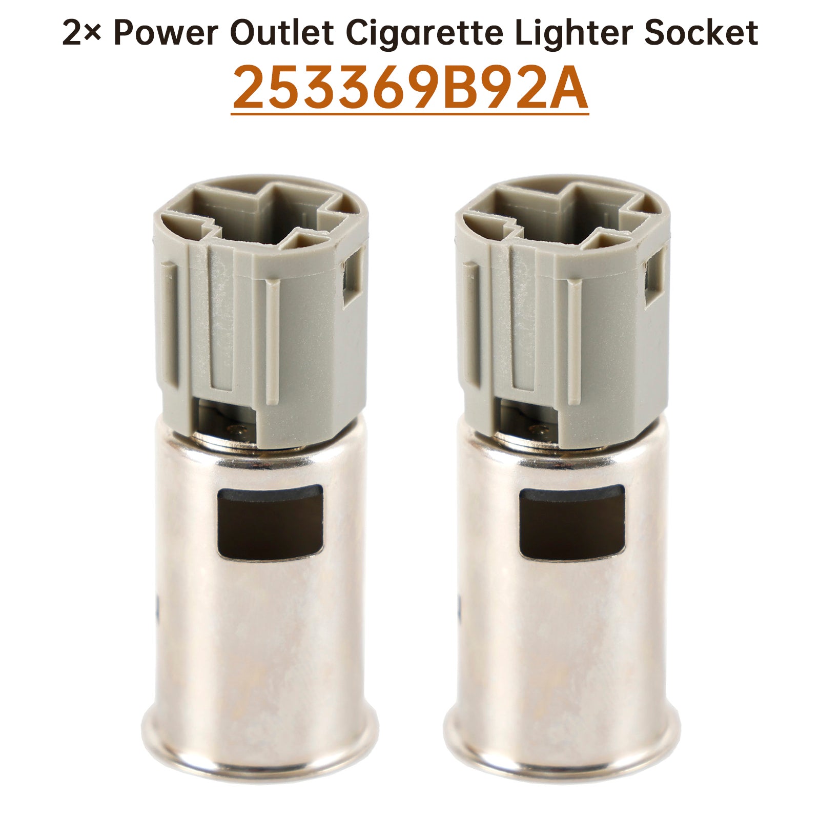 2? Power Outlet Cigarette Lighter Socket 253369B92A for Nissan