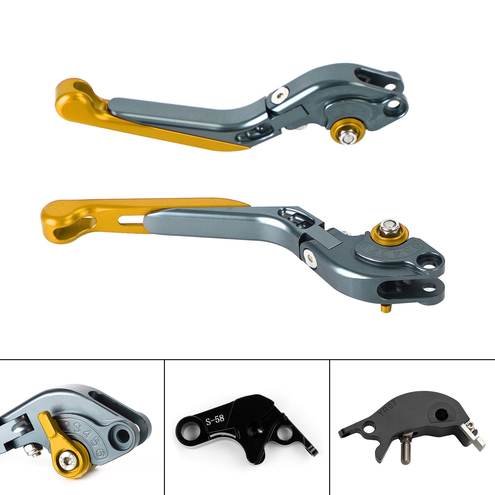 Adjustable Clutch Brake Lever fit for YAMAHA YZF R7 MT-10/SP FZ-10/SP 2022-23