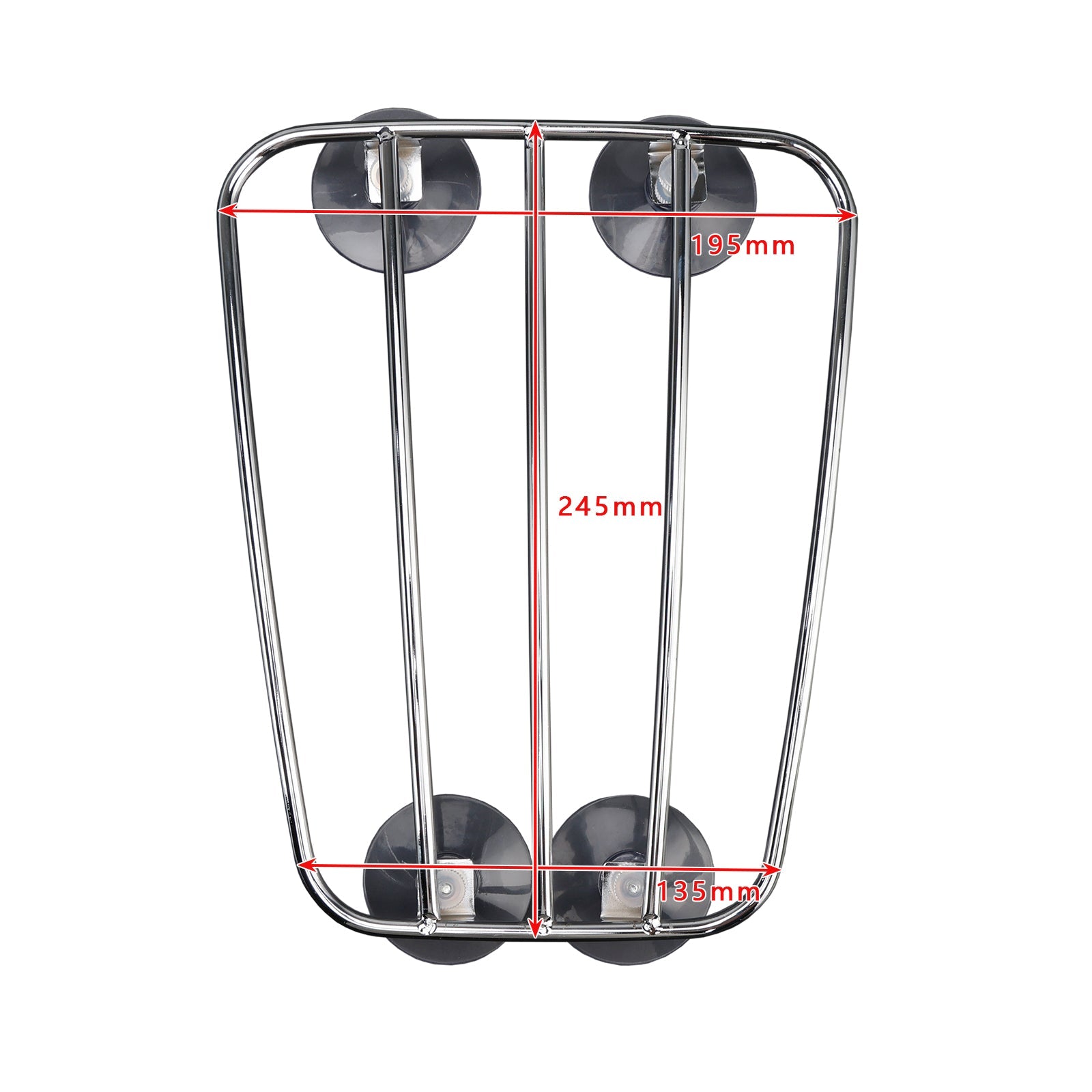 Motorcycle Fuel Tank Rack Chrome For Bonneville T100 T120 Thruxton Scrambler 900