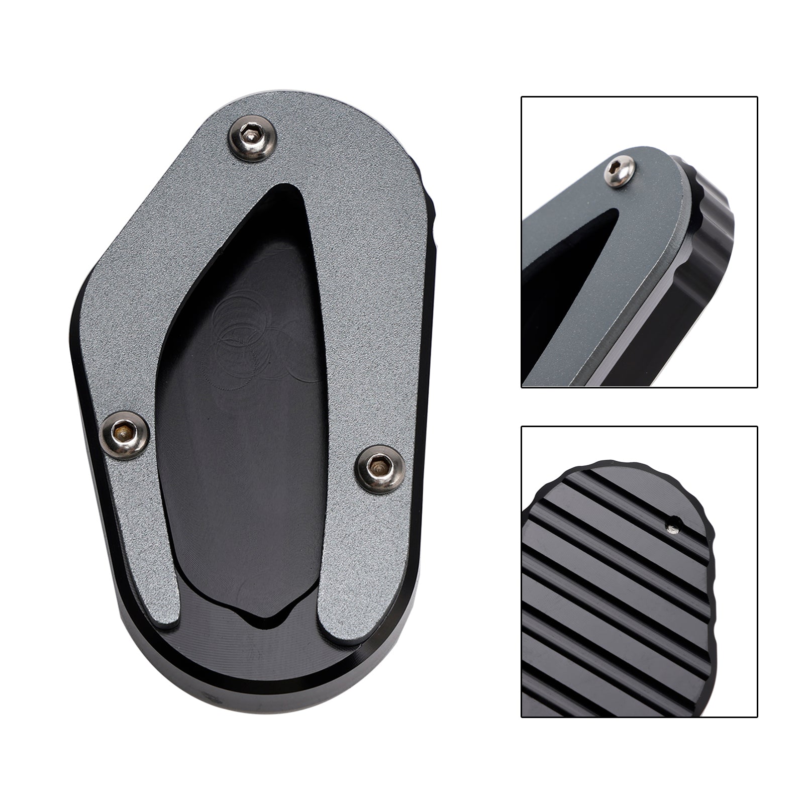 Kickstand Enlarge Plate Pad fit for Bonneville T100 Street Scrambler 900 2018-2023