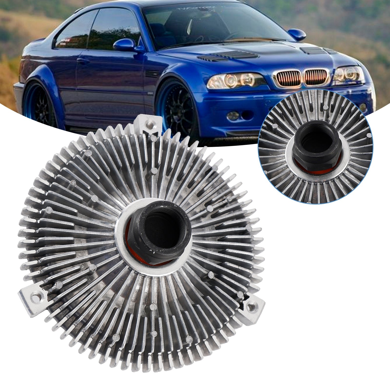 Radiator Cooling Fan Clutch 11521719269 Fit BMW E34 E36 E38 E39 E46 E53 X5