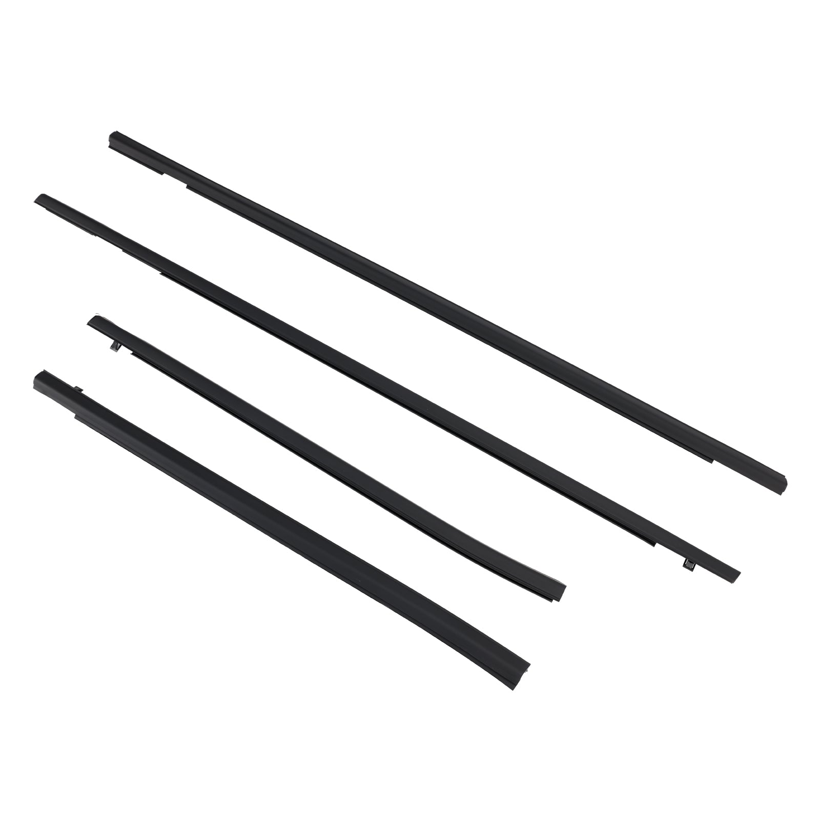 2001-2008 Honda FIT JAZZ 1st gen 4PCS Weatherstrip Rubber Seal Door Belt