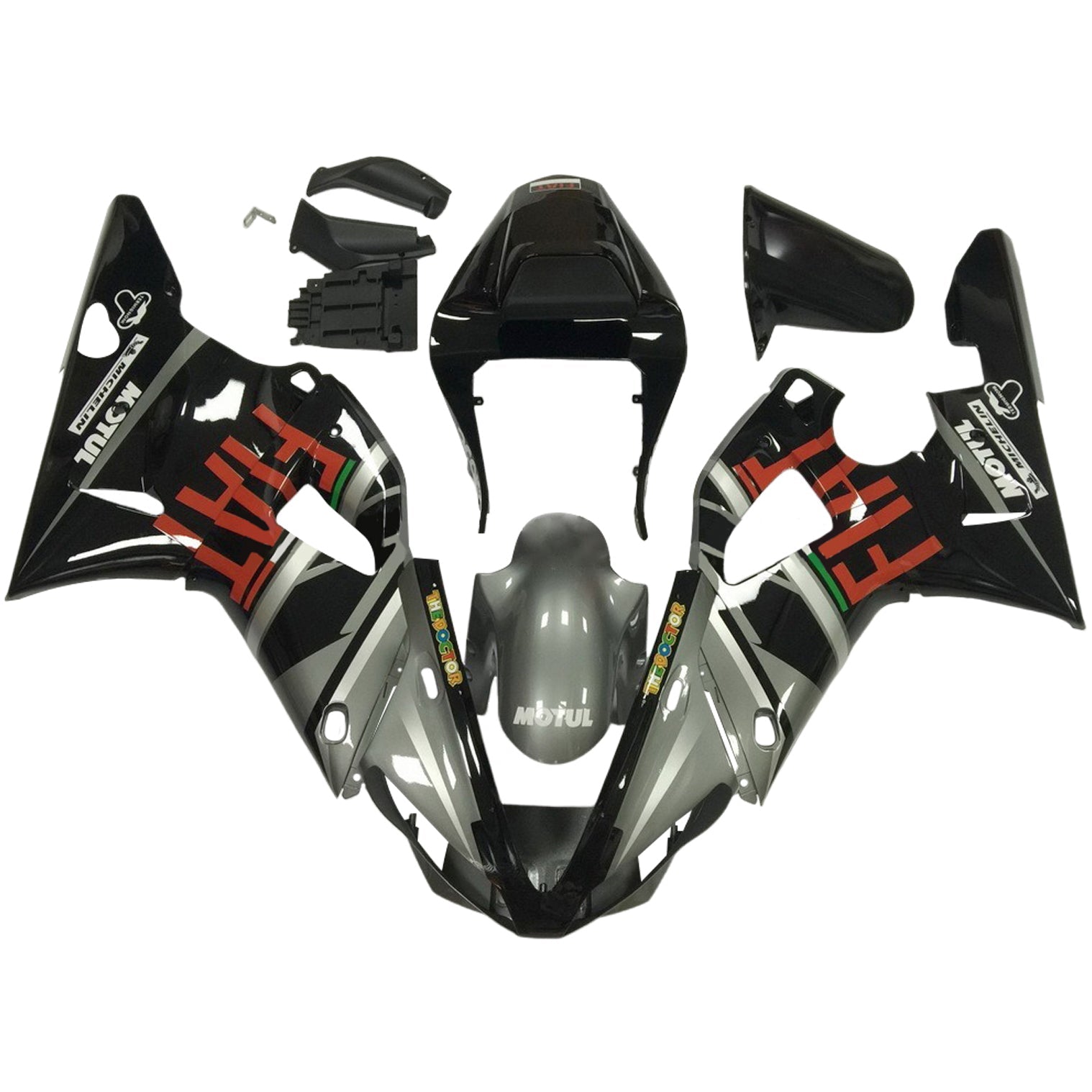 Yamaha YZF 1000 R1 2000-2001 Fairing Kit Bodywork Plastic ABS