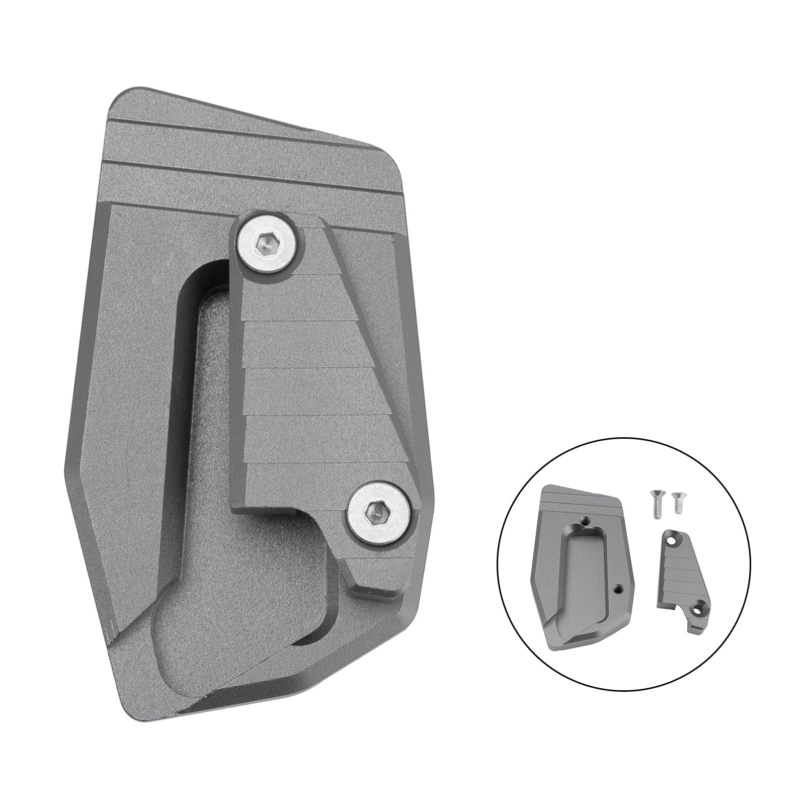 Kickstand Enlarge Plate Pad fit for BMW BMW K1600B K1600 Bagger K1600GA 2018-2025