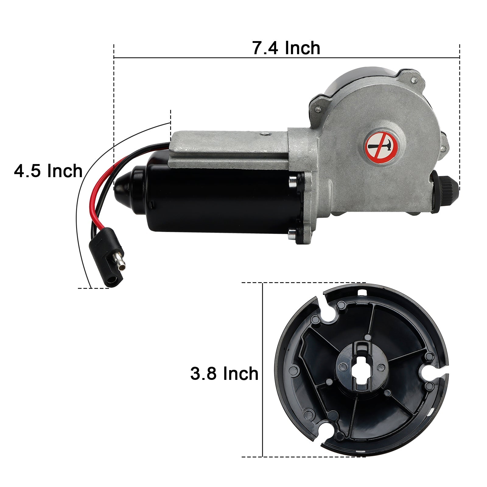 3317084.000U RV Awning Motor Drive Repair Kit Assembly for Dometic 9200 Series