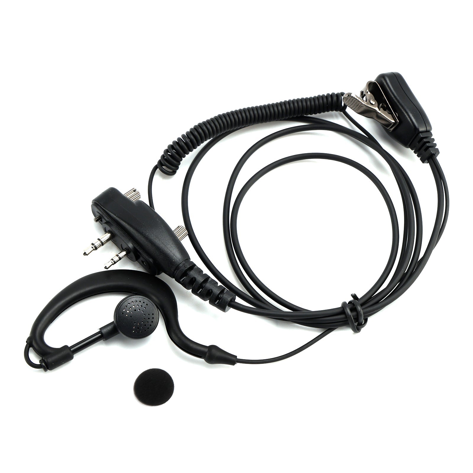 ICOM F1000-011 Curved Earhook Headset For ICOM A16 IC-F3230 F4230D F1100 F2100D