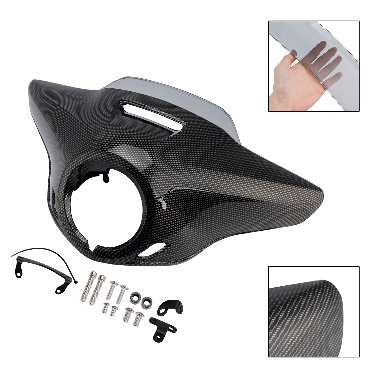 2021-2024 HONDA CM300 CM500 Windshield WindScreen Headlight Fairing