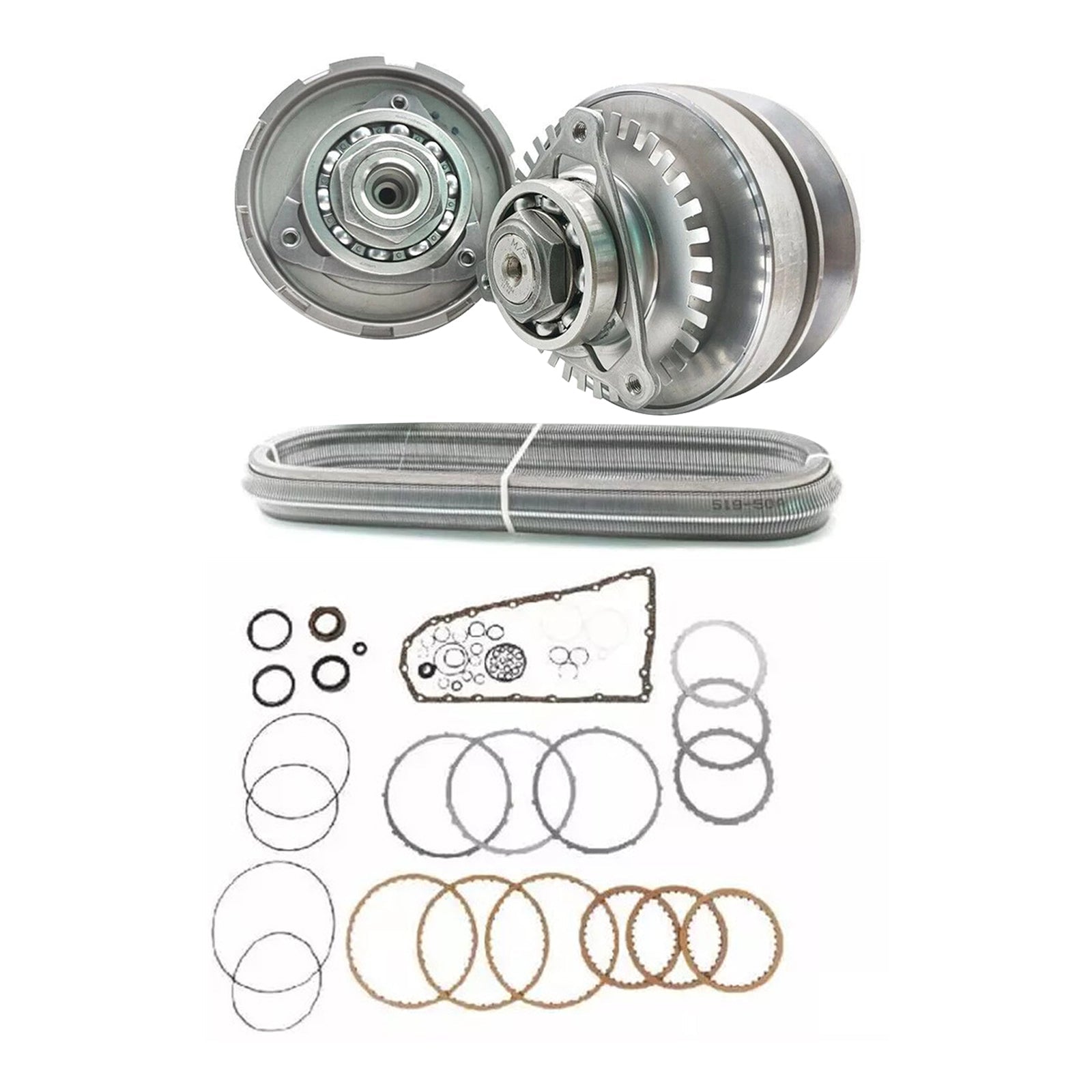RE0F10E JF017E CVT Transmission Master Rebuild Kit W/Chain Belt 27 T Fit For NISSAN
