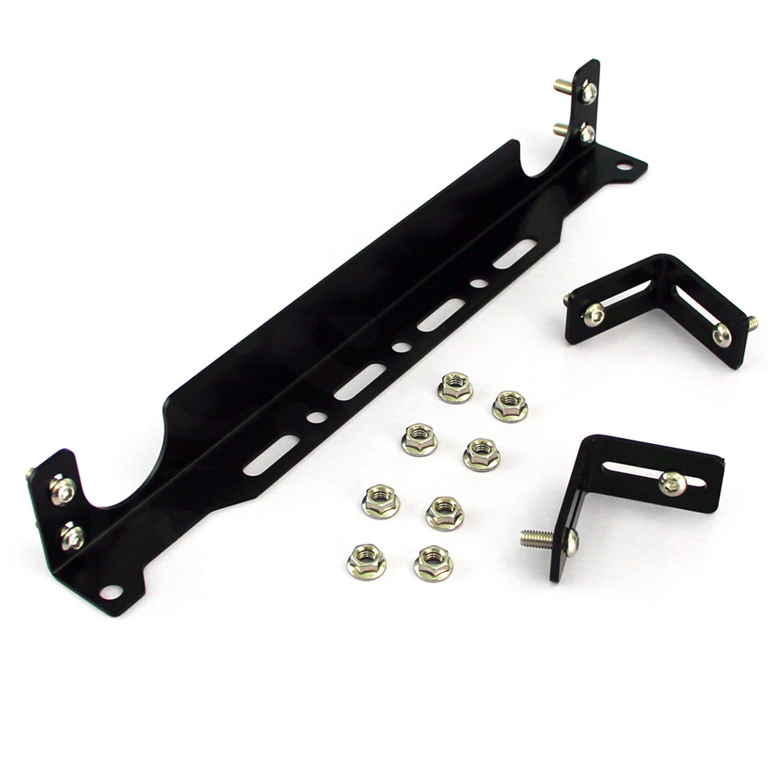 Oil Cooler Mounting Bracket Kit 340mm 13.4inch For Japanese-Style Oil Cooler