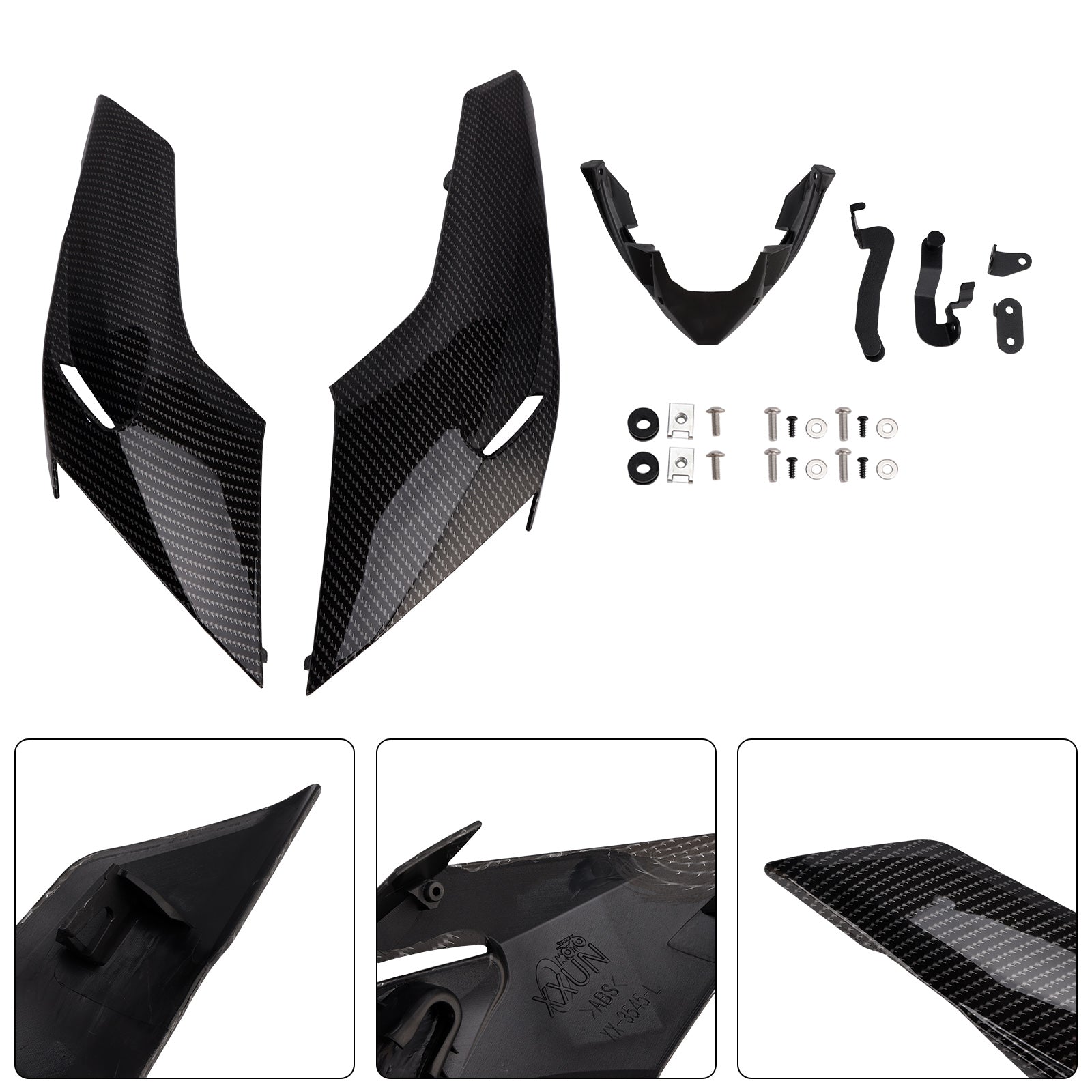 Lower Belly Pan Panels Guard Fairing For Street Triple 765 R/RS 2020-2022