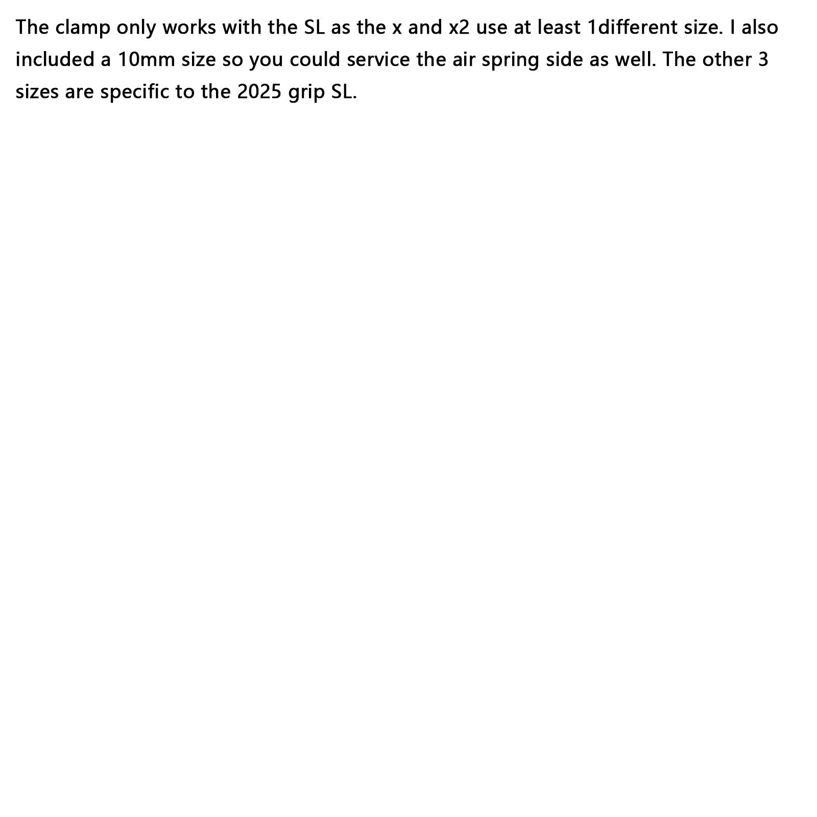 Damper Assembly Clamp/Vise block for FOX GRIP SL 2025