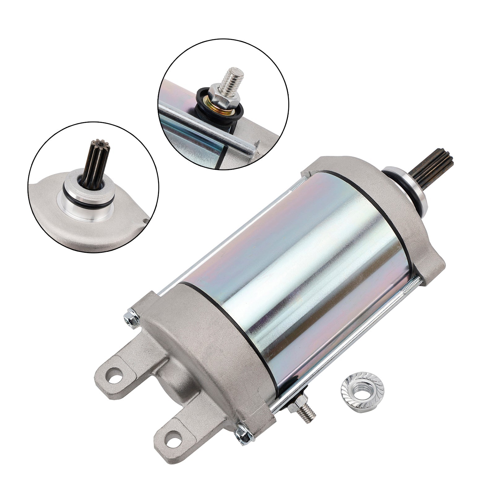 Kymco MXU 550 IRS T3B Replace Starter Motor 31210-LBA2-E00