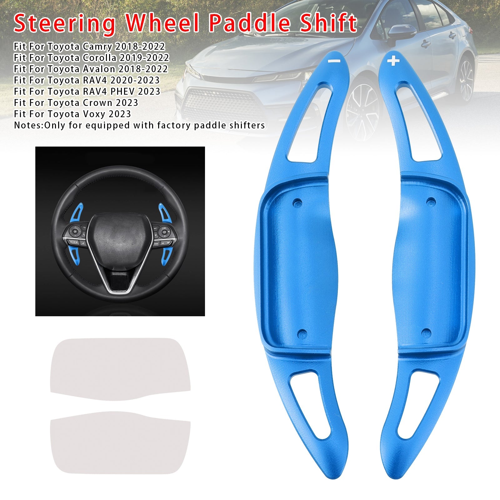 Steering Wheel Paddle Shifter Extension For Toyota Camry Avalon